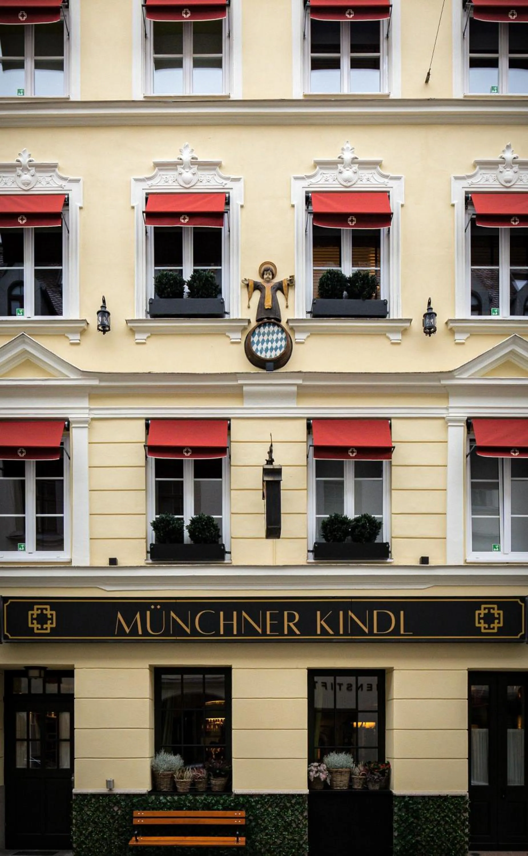 Facade/entrance in House of Hütter- Münchner Kindl, Small Luxury Hotels of the World