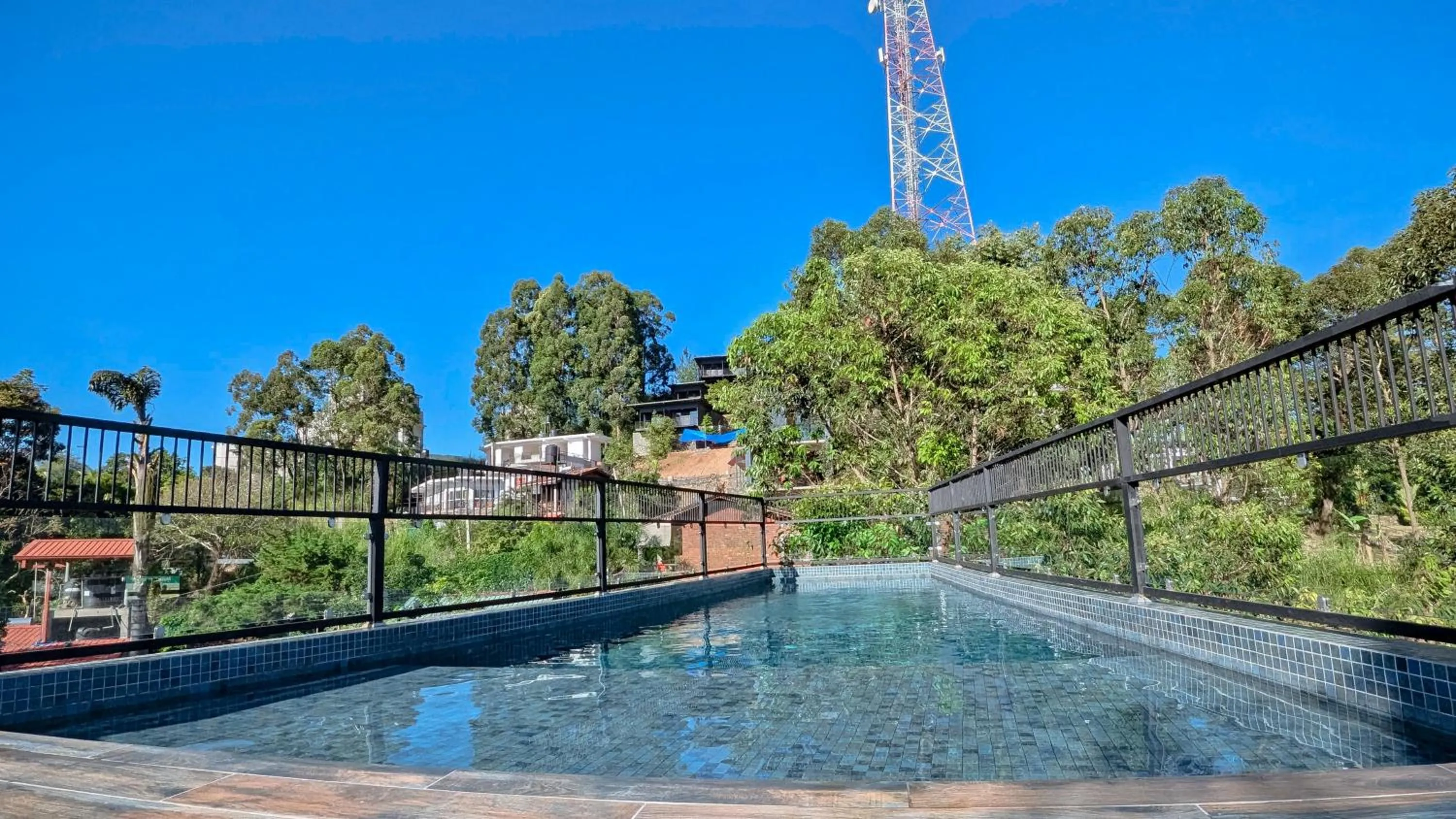 Pool view in Oak Ray La Ella Breeze