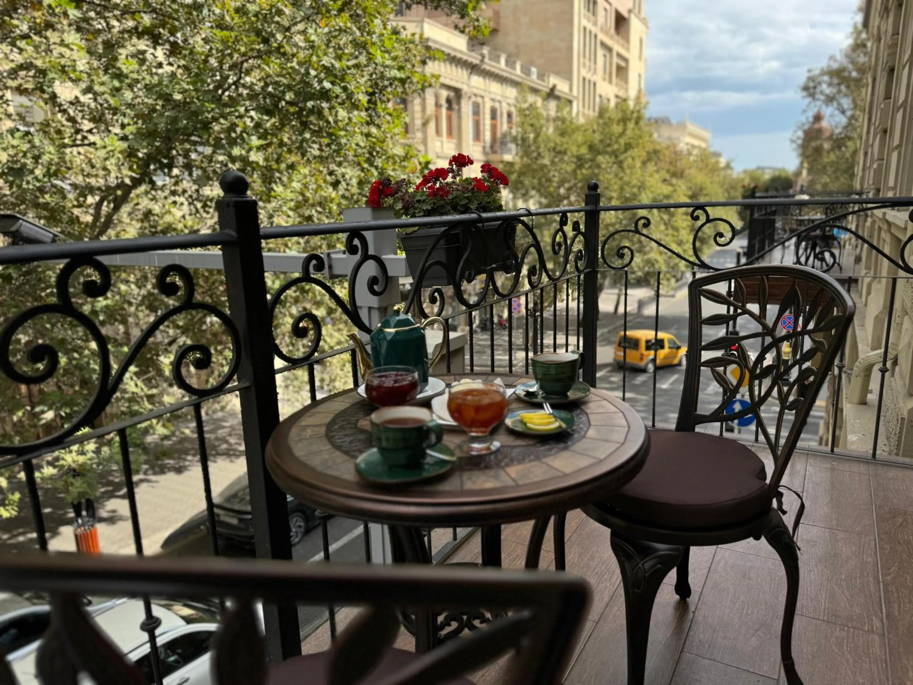 Balcony/Terrace in Midway Hotel Baku