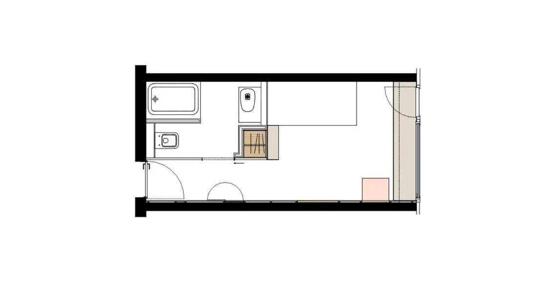 Floor plan in Hotel & Restaurant Zur Glocke