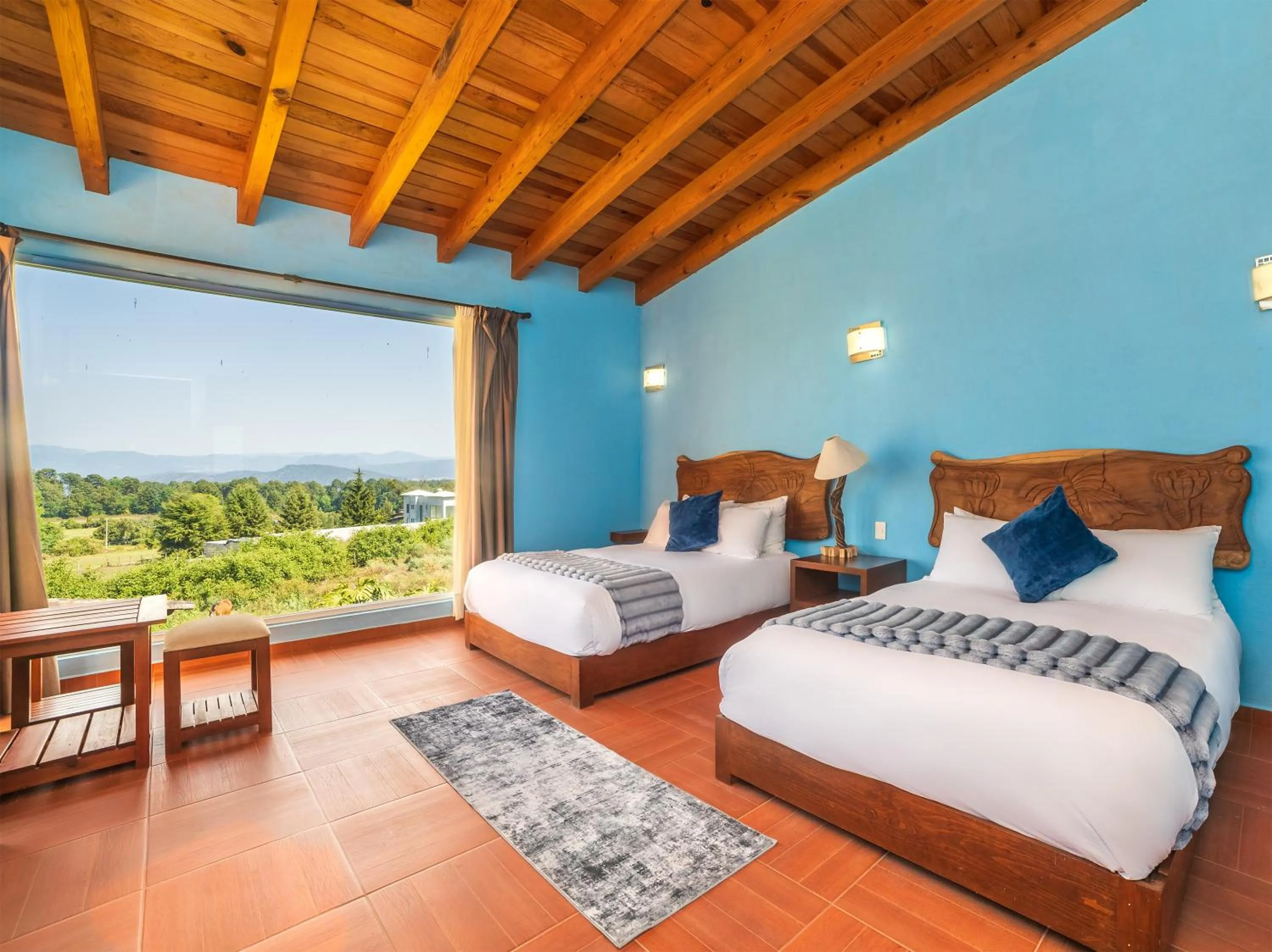 Bed in Hotel Campestre, Valle de Bravo