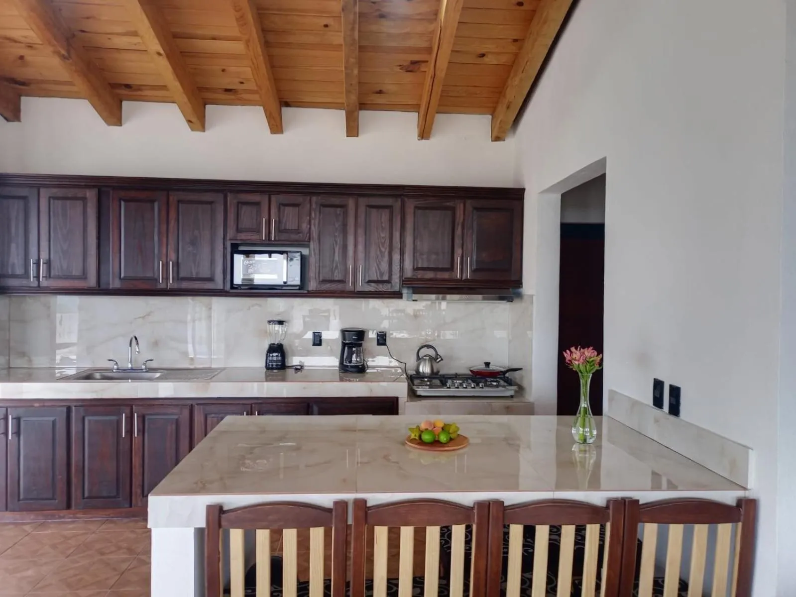 Kitchen or kitchenette in Hotel Campestre, Valle de Bravo