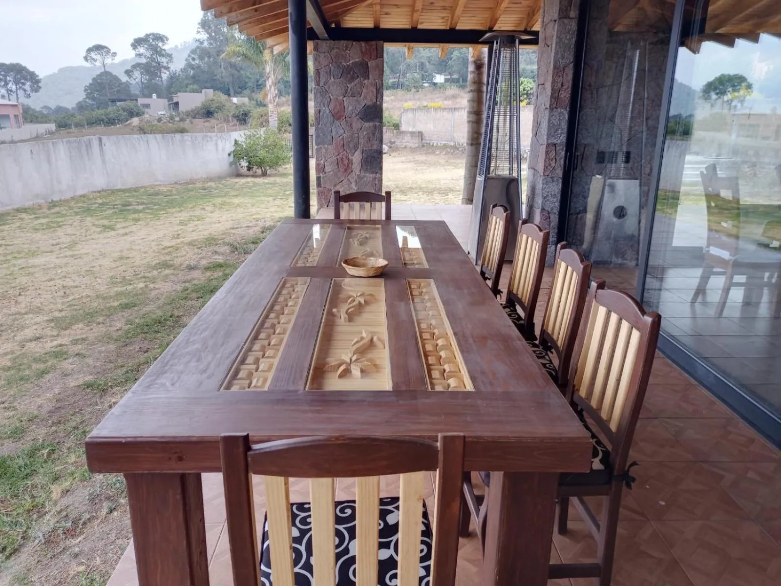 Patio in Hotel Campestre, Valle de Bravo