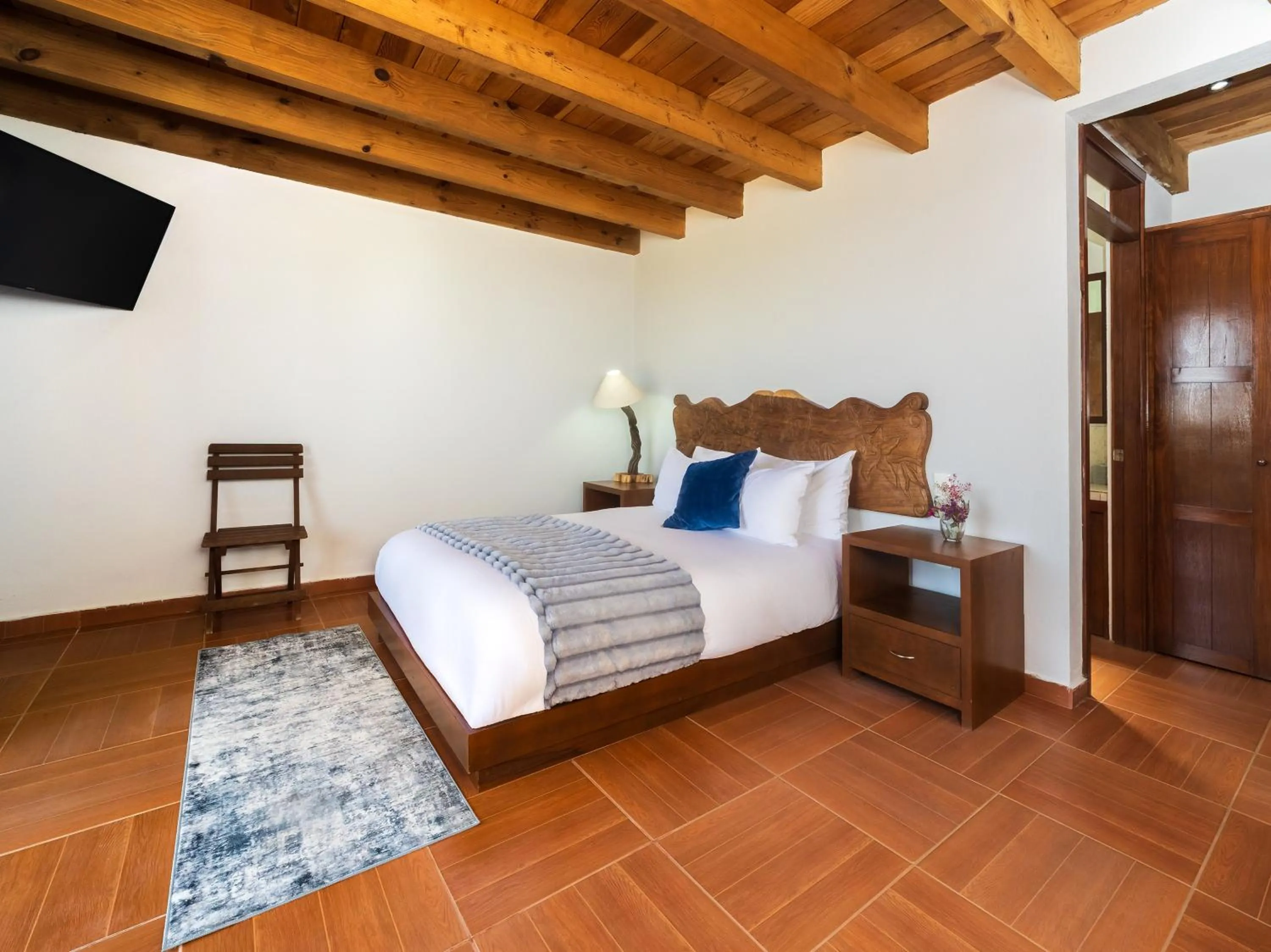 Bed in Hotel Campestre, Valle de Bravo