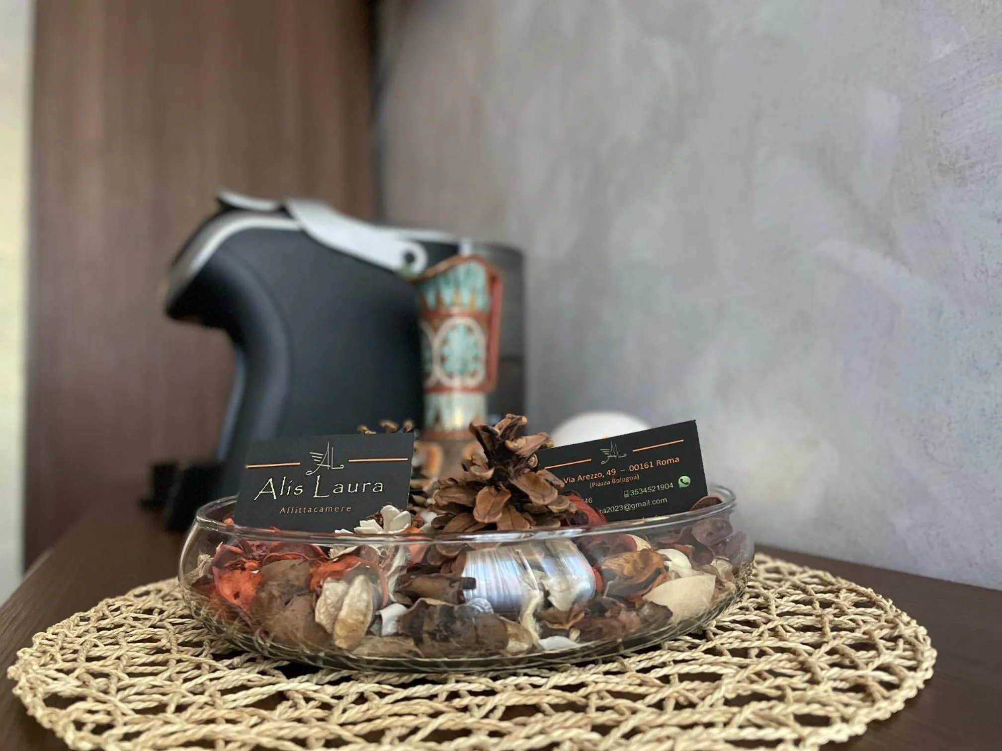 Property logo or sign in Alis Laura Guest House - Near Metro Bologna, Easy Access to All Rome