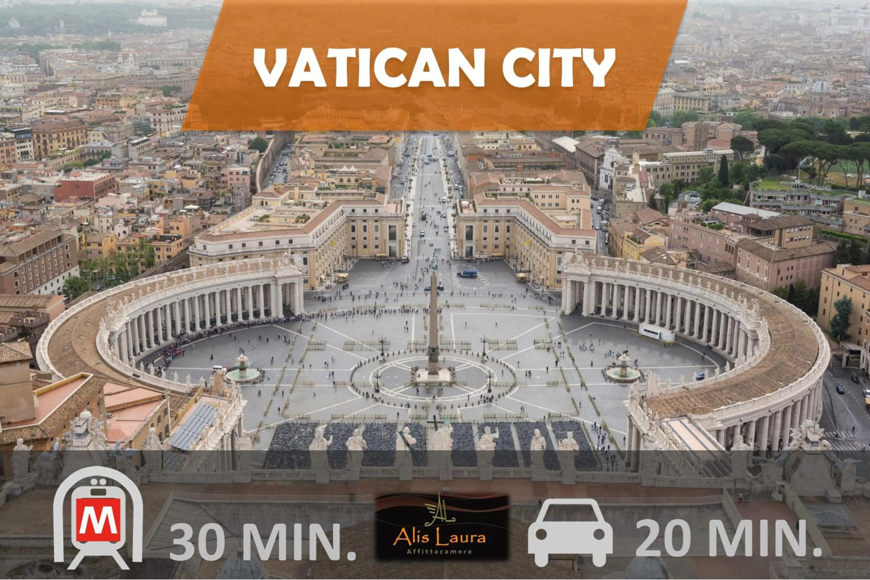 Nearby landmark in Alis Laura Guest House - Near Metro Bologna, Easy Access to All Rome