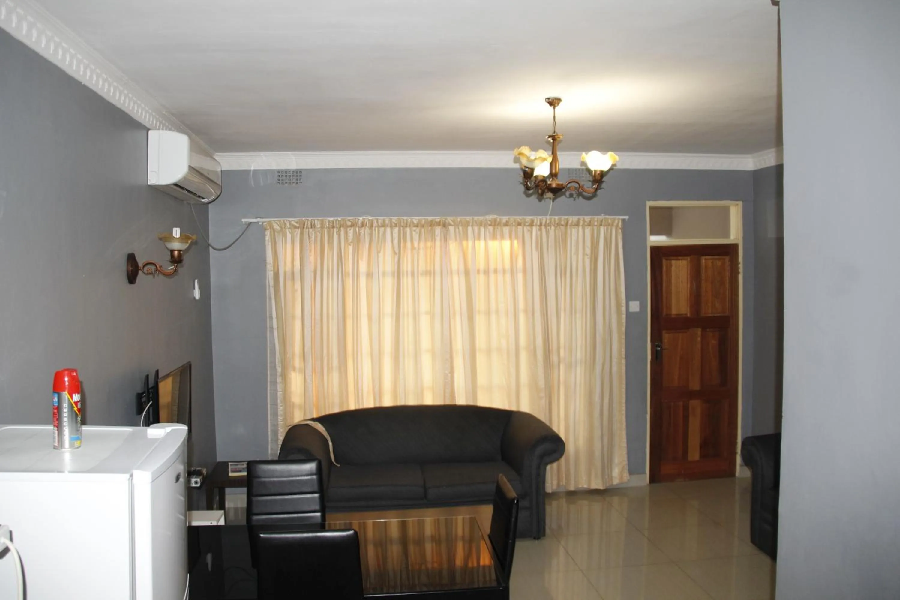 Living room in Asante Apartments