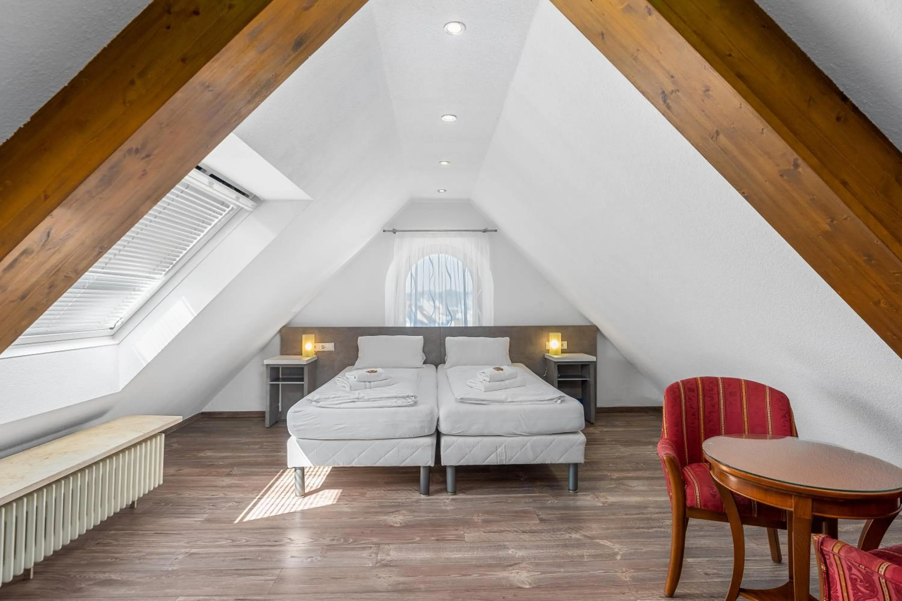 Photo of the whole room, Bed in Hotel Adler