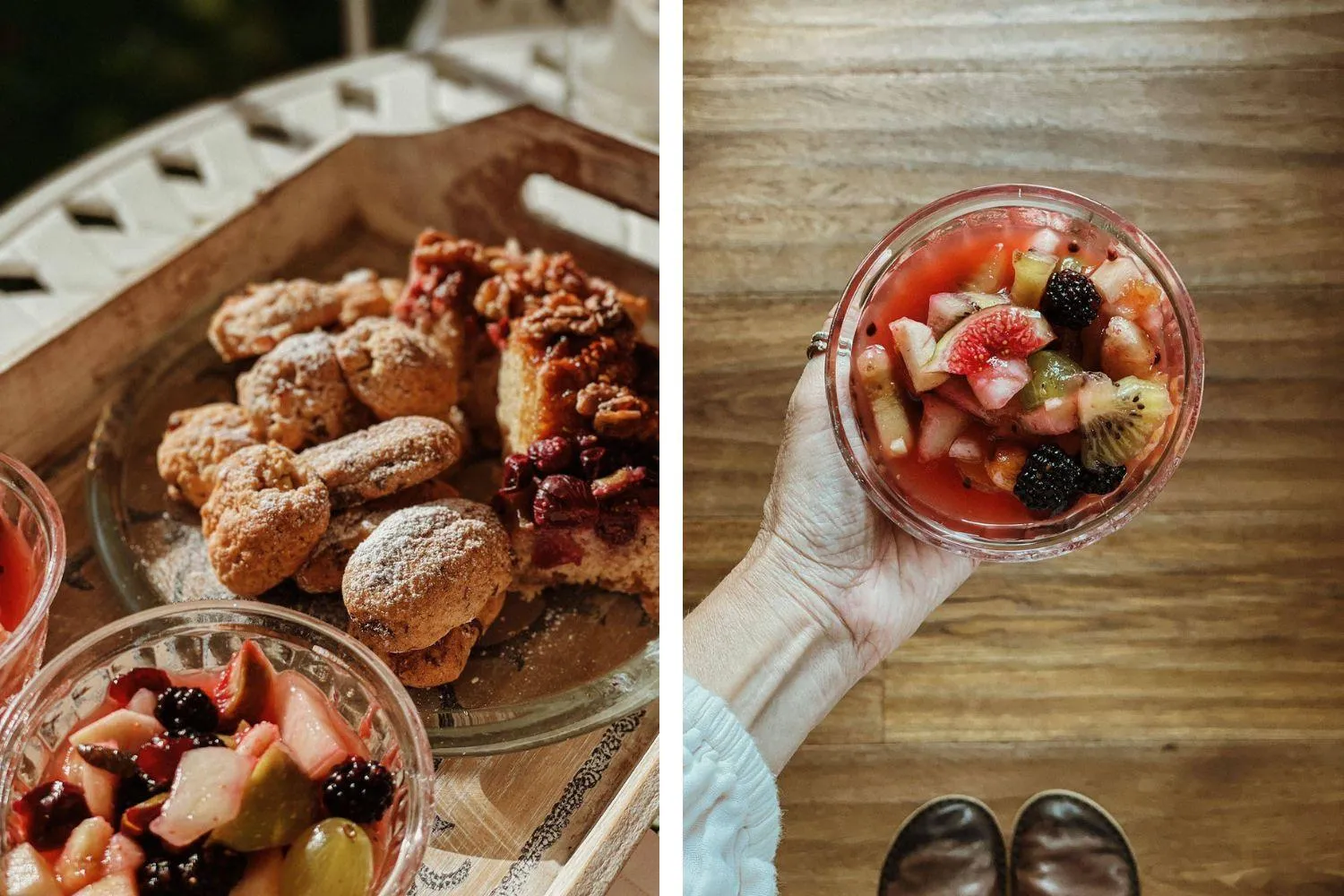 Food and drinks in A'Loro B&B