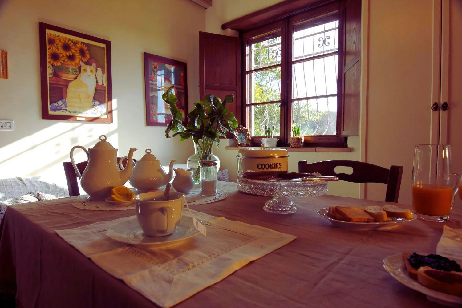 Breakfast in A'Loro B&B