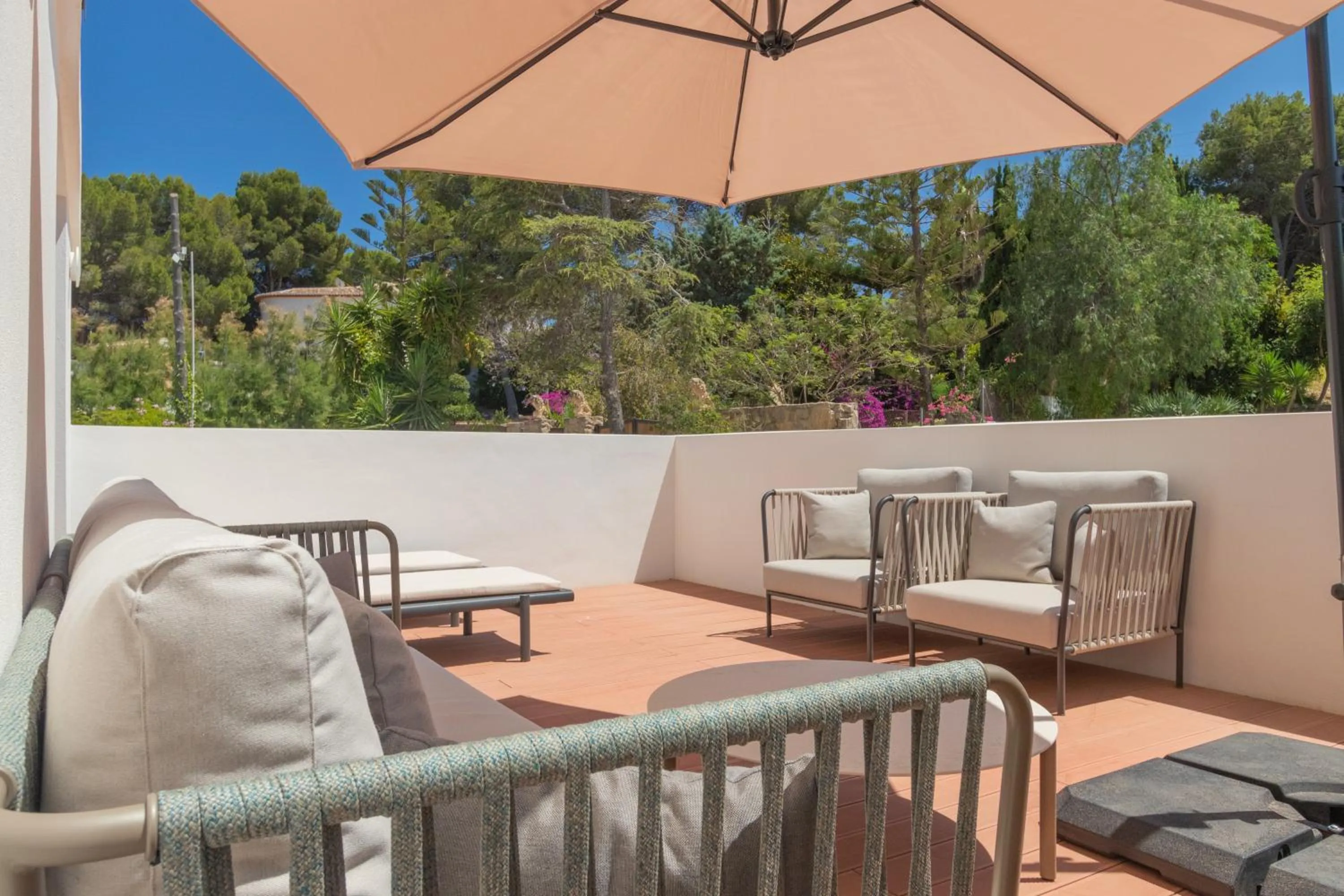 Balcony/Terrace in Hotel Serawa Moraira
