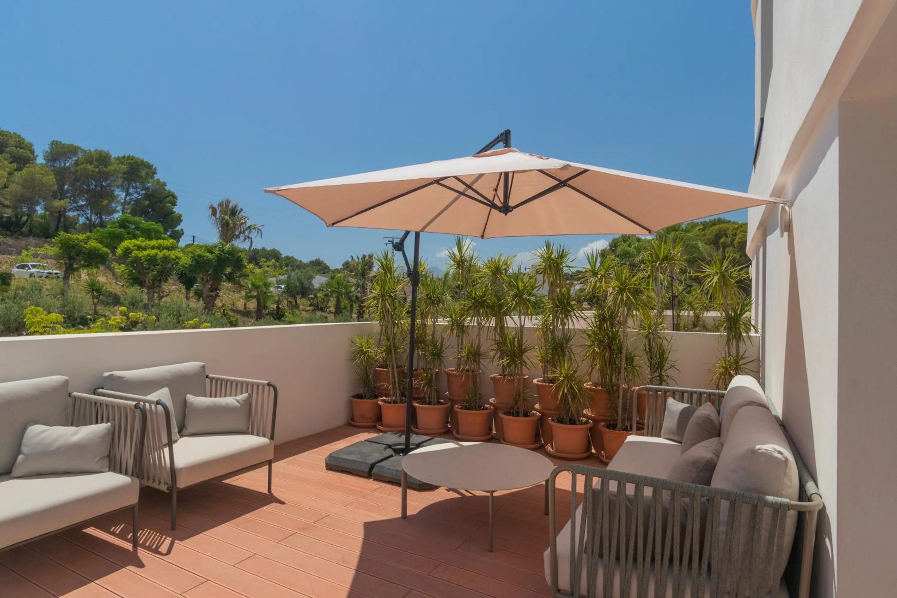 Balcony/Terrace in Hotel Serawa Moraira