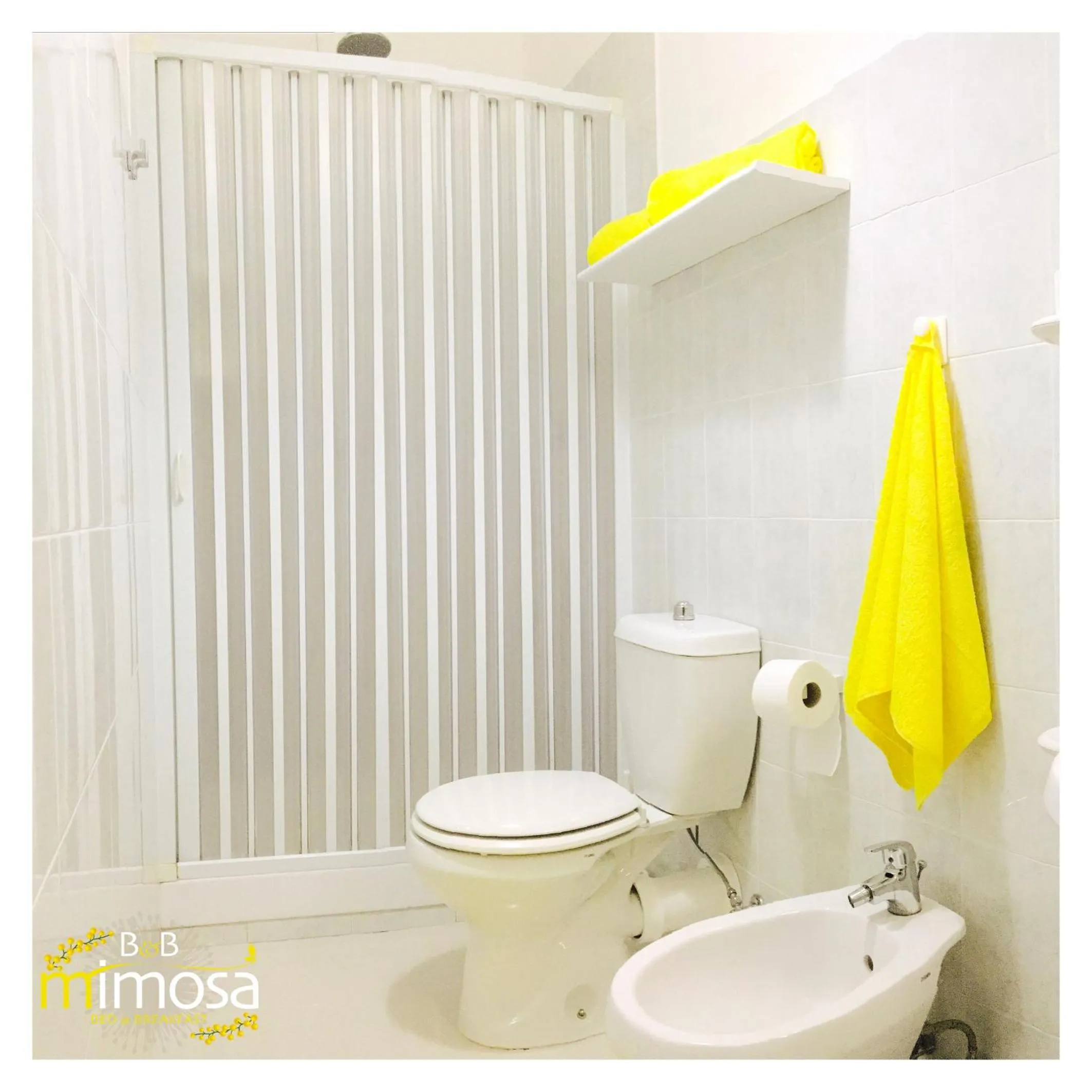 Shower in B&B Mimosa
