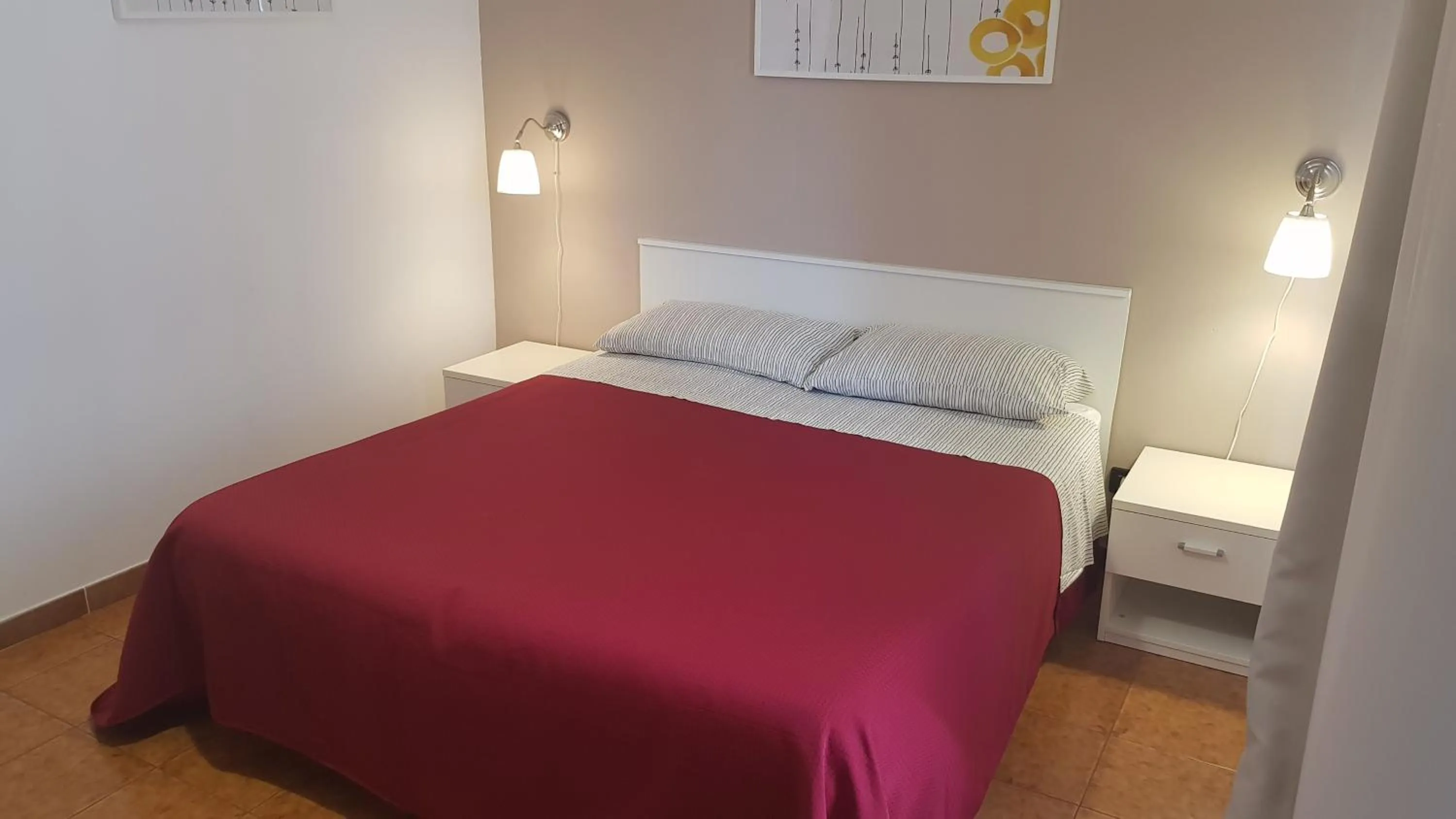 Bedroom, Bed in B&B Mimosa