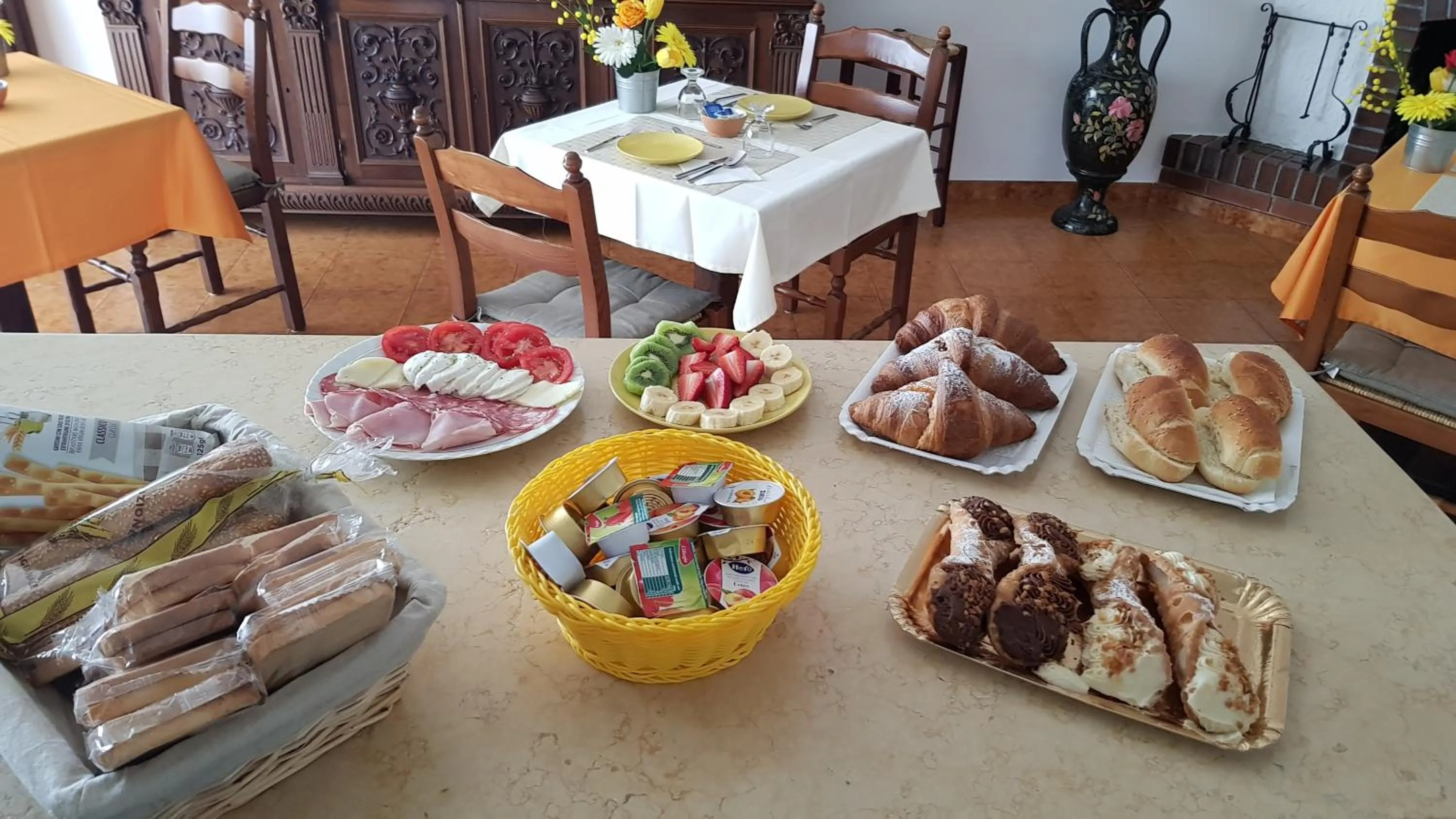 Coffee/tea facilities in B&B Mimosa