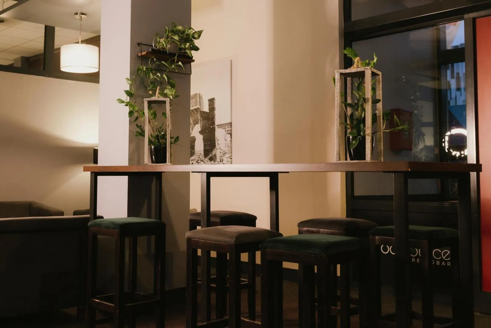 Seating area in Economy Silesian Hotel