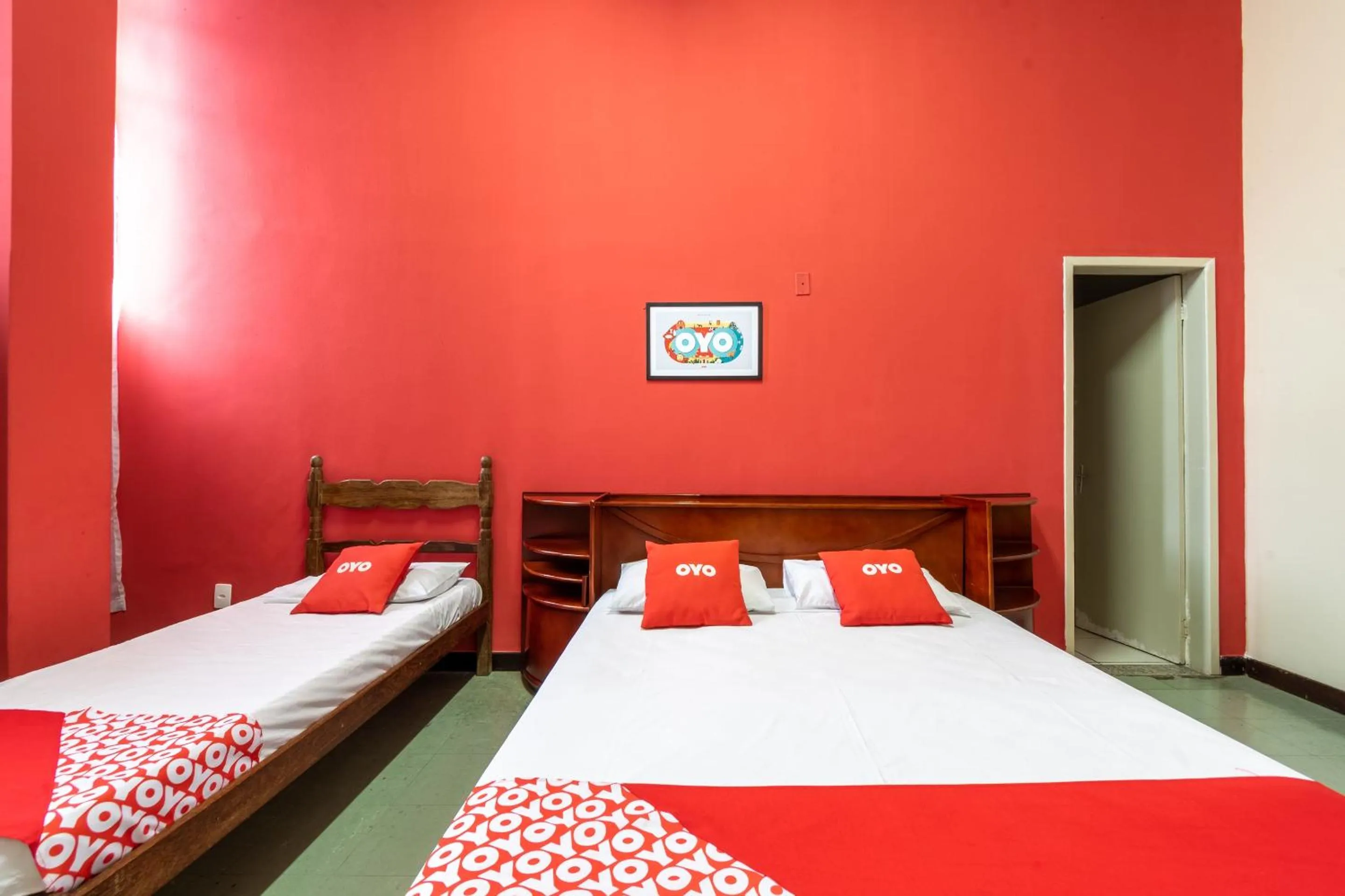 Bedroom, Bed in OYO Hotel L'Espace - Jaraguá Belo Horizonte