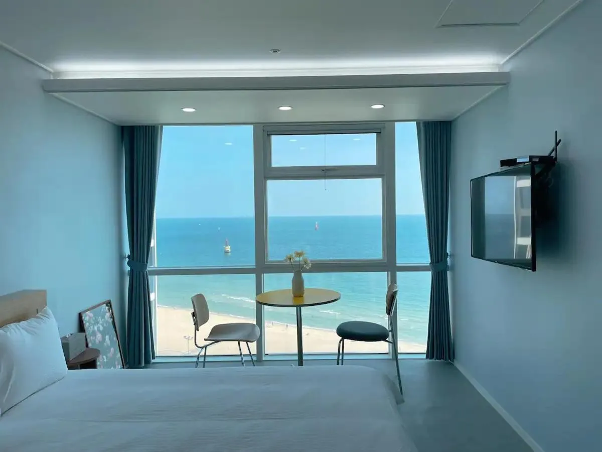 Bed in Hotel Haeundae Elysia