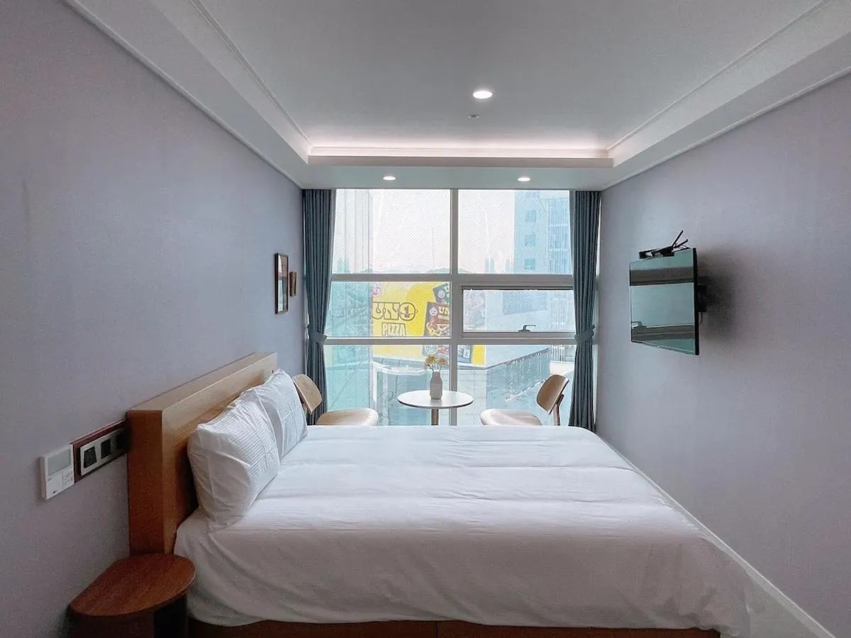 Bed in Hotel Haeundae Elysia