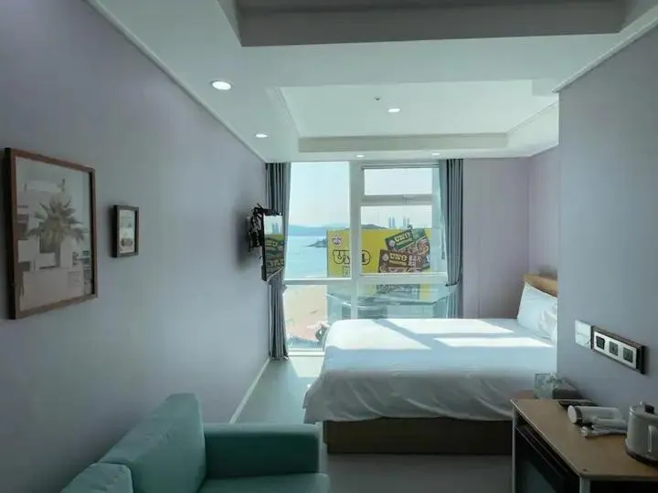 Bed in Hotel Haeundae Elysia
