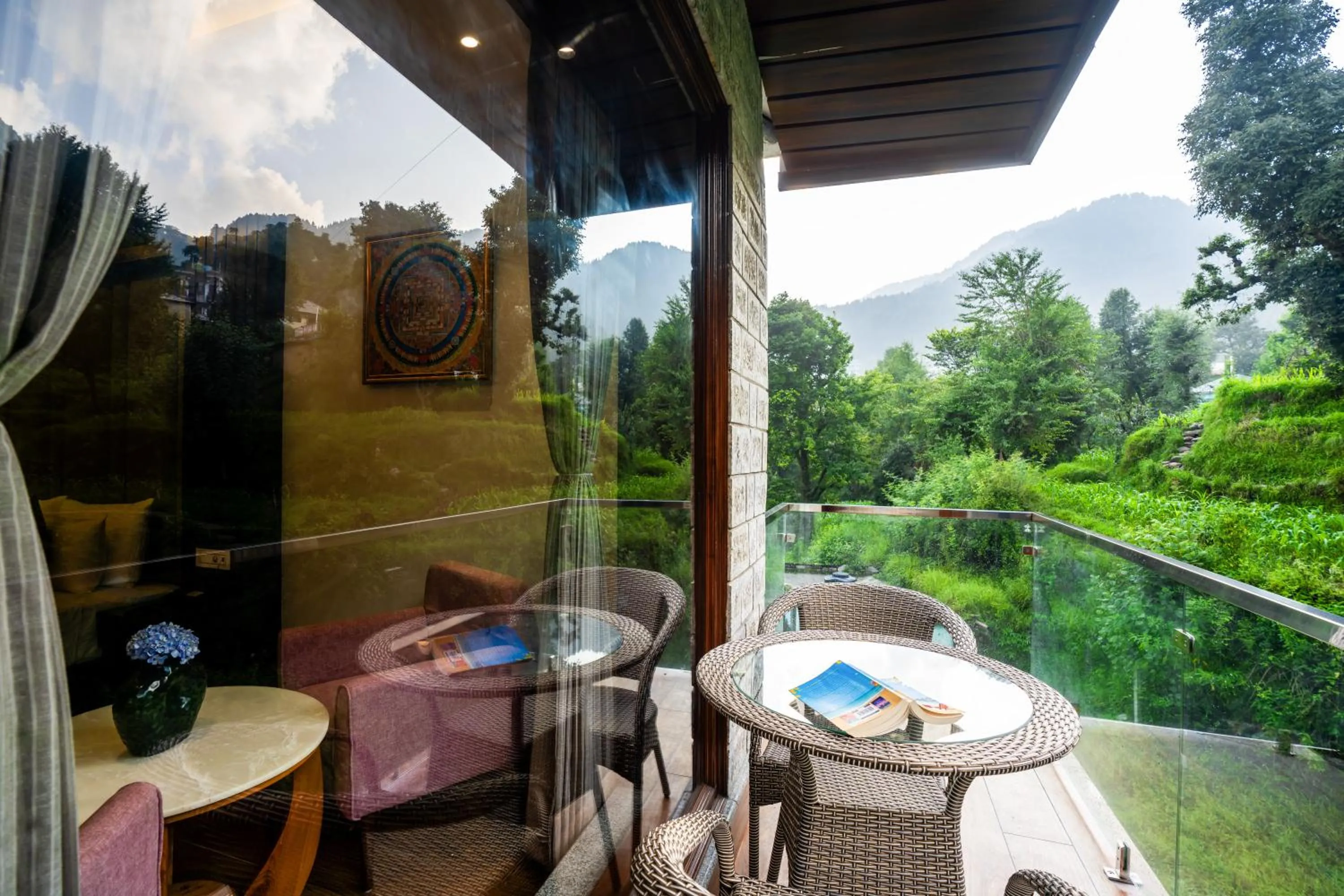 View (from property/room) in Alt Life Luxe - Himalayan Crown - Dharamkot Mcleodganj