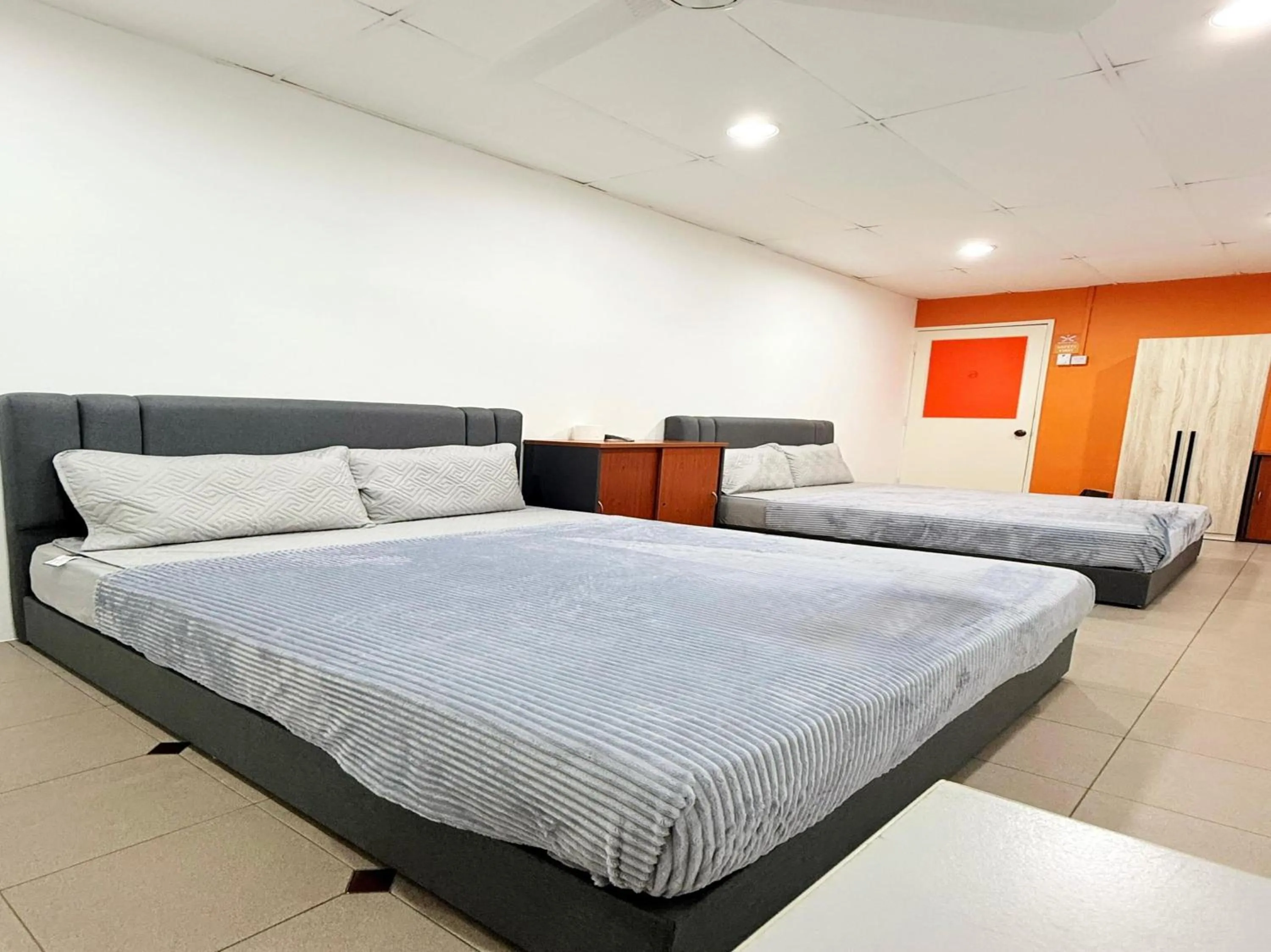 Bedroom, Bed in Hotel O S Homestay Premium