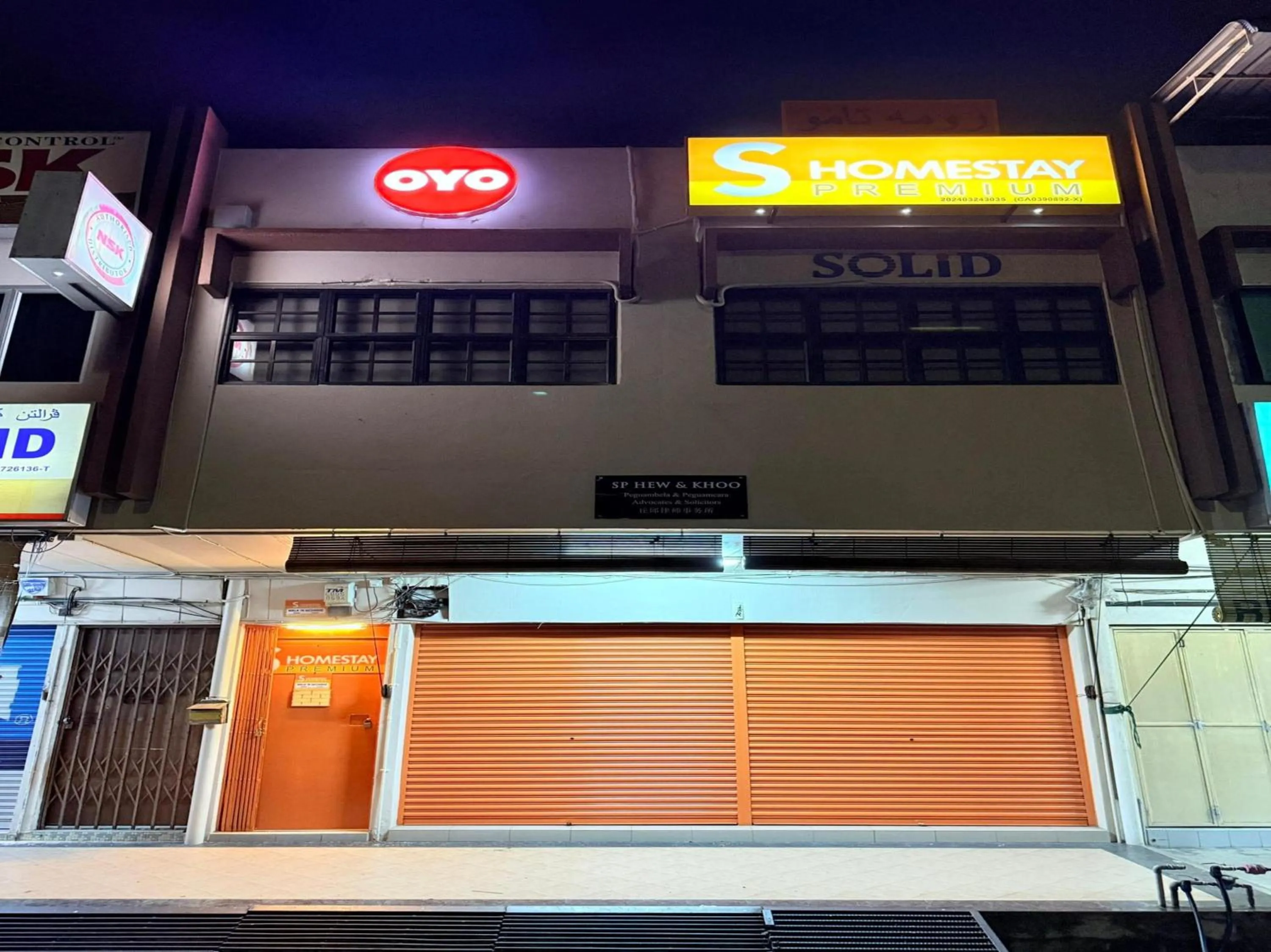 Facade/entrance in Hotel O S Homestay Premium