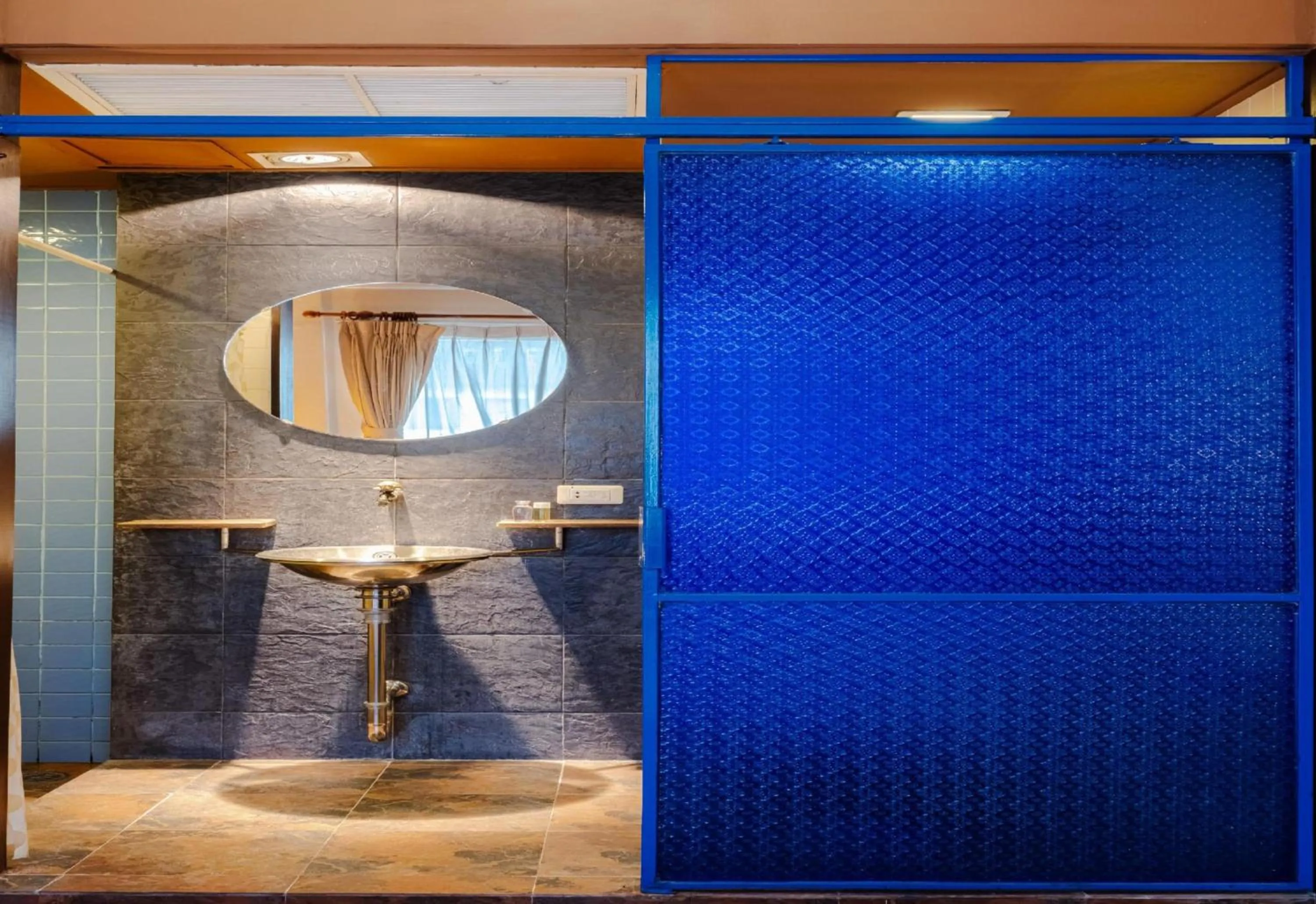 Bathroom in Collection O Diamond House Khaosan