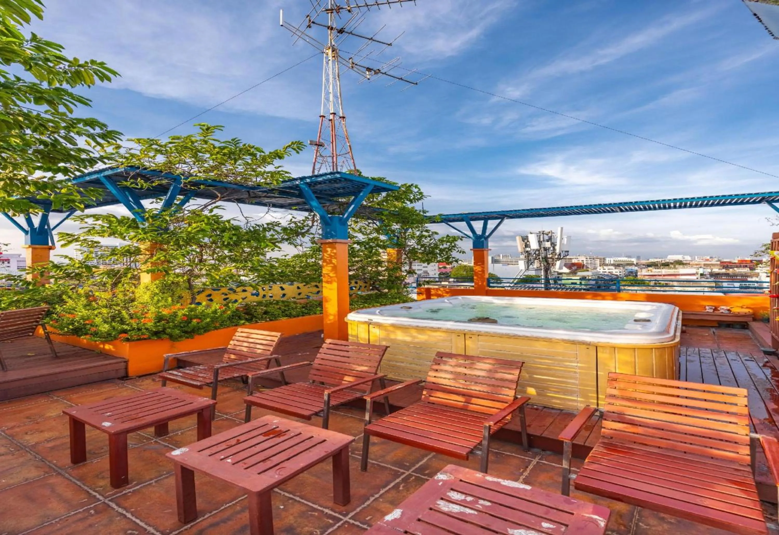 Balcony/Terrace in Collection O Diamond House Khaosan