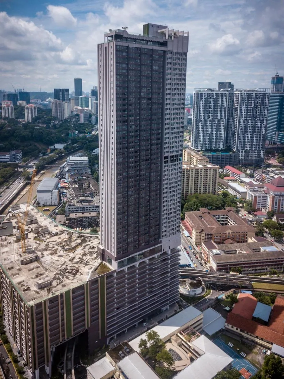 Property building in Upper Hotel Suites KL Sentral