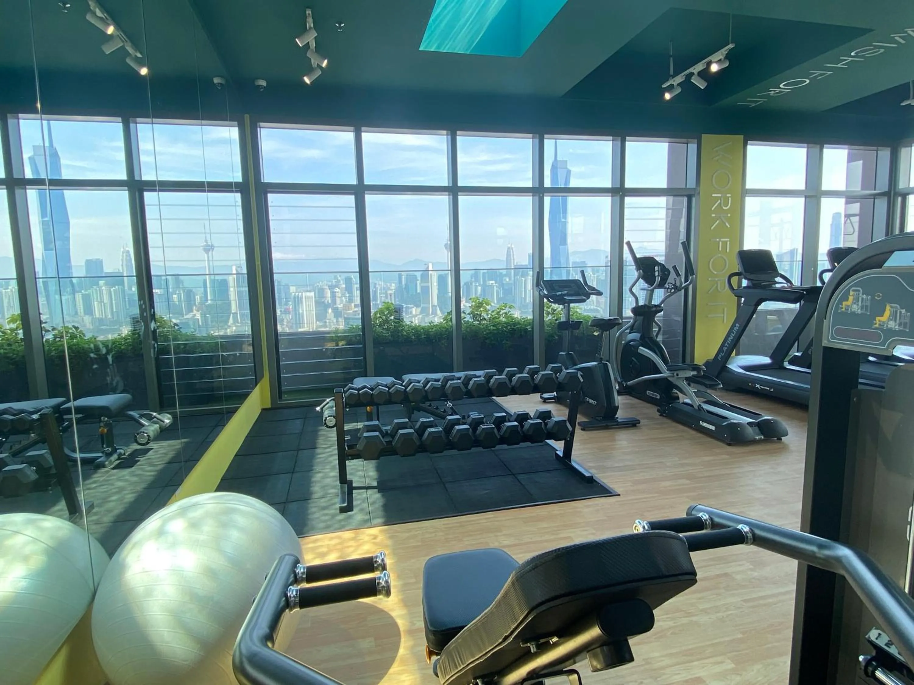 Fitness centre/facilities in Upper Hotel Suites KL Sentral