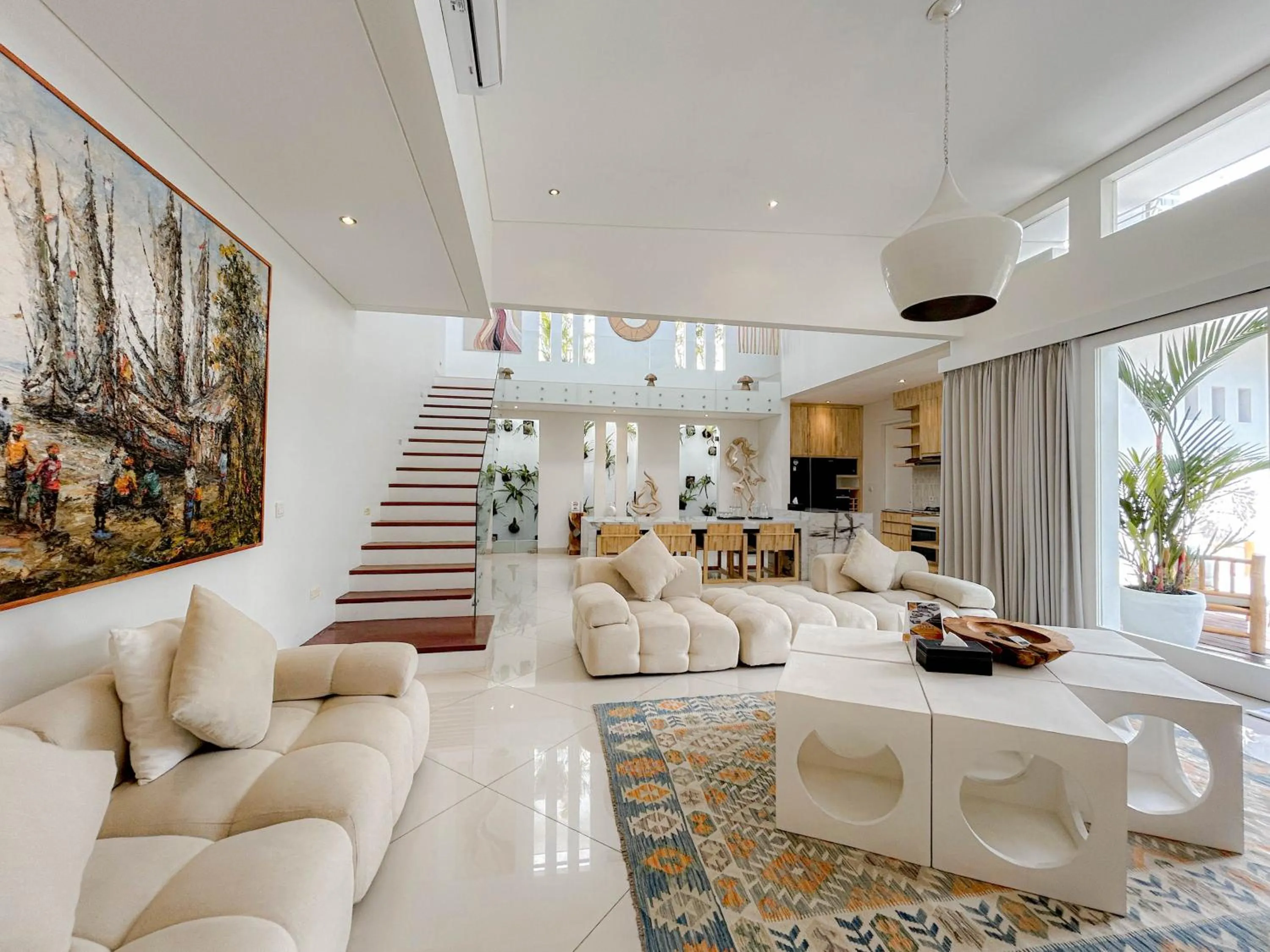 Living room in The Suar Sanur by Nakula