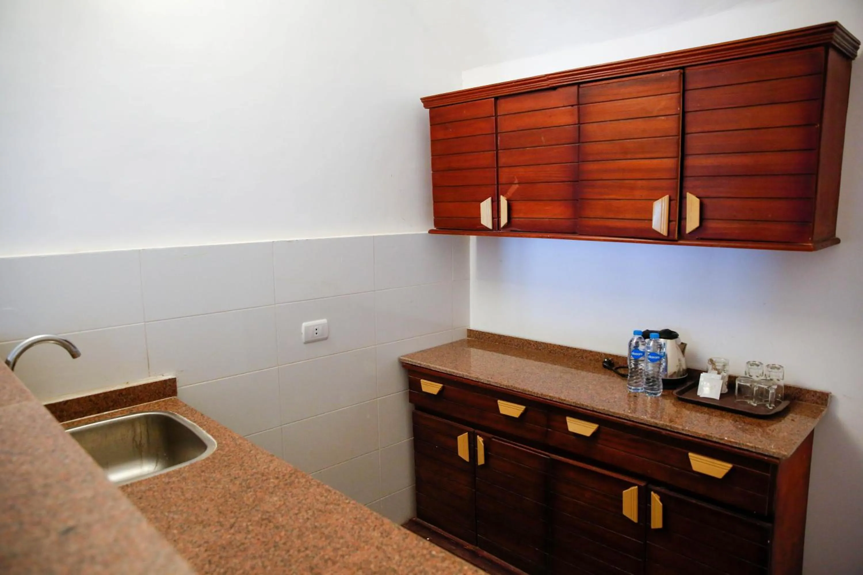 Kitchen or kitchenette in Sharqotel Luxor