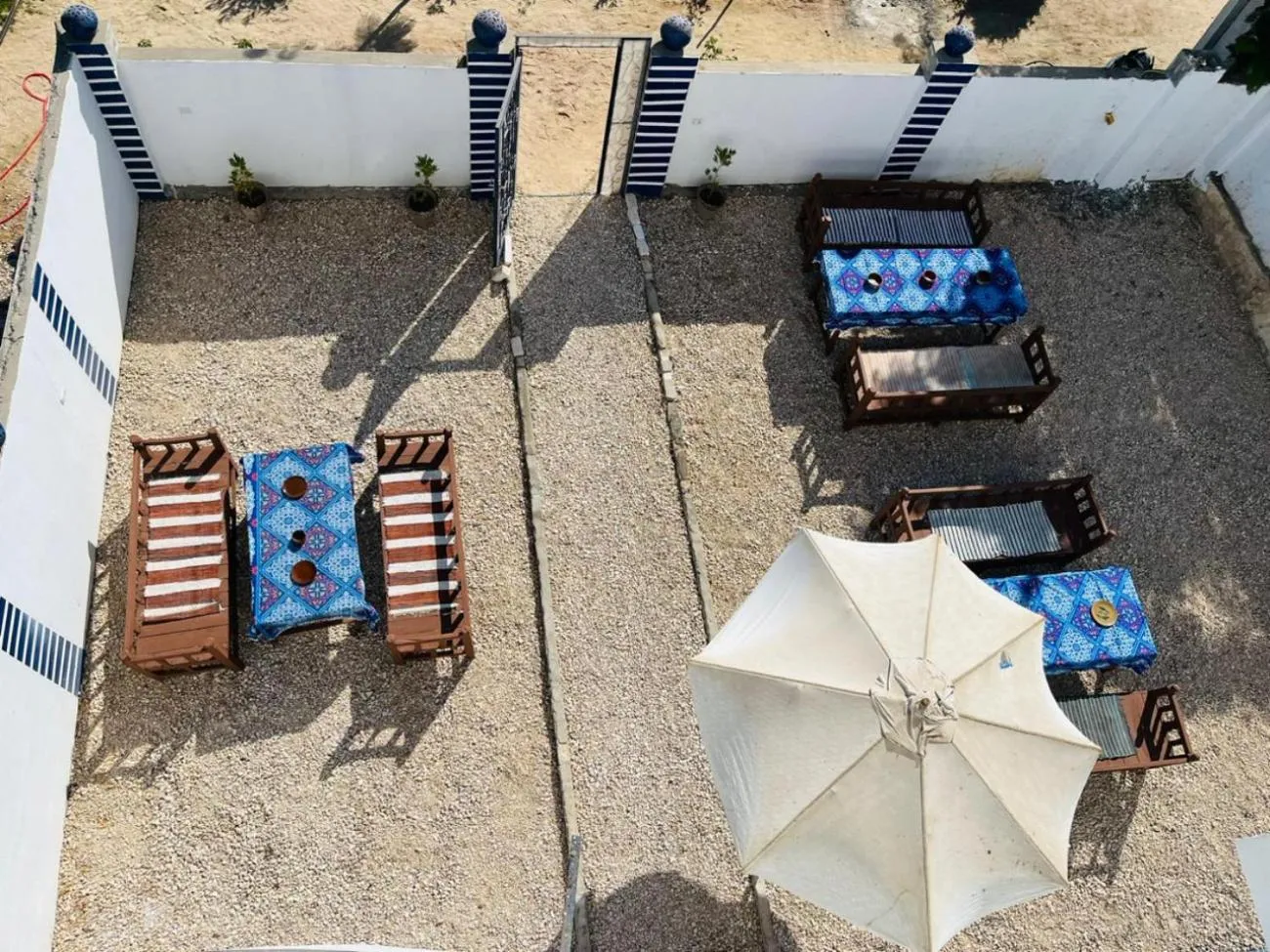 Seating area in Sharqotel Luxor