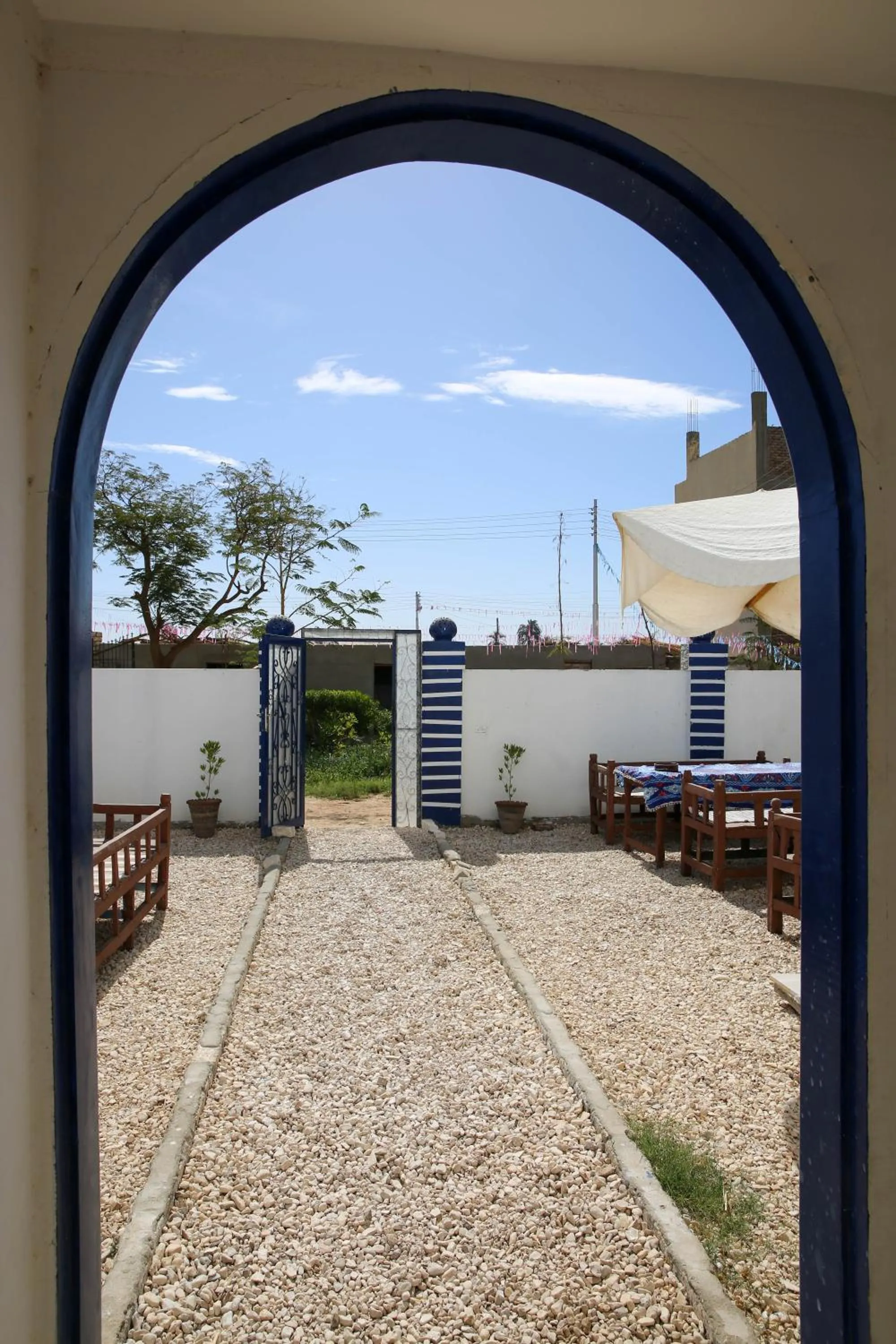 Facade/entrance in Sharqotel Luxor