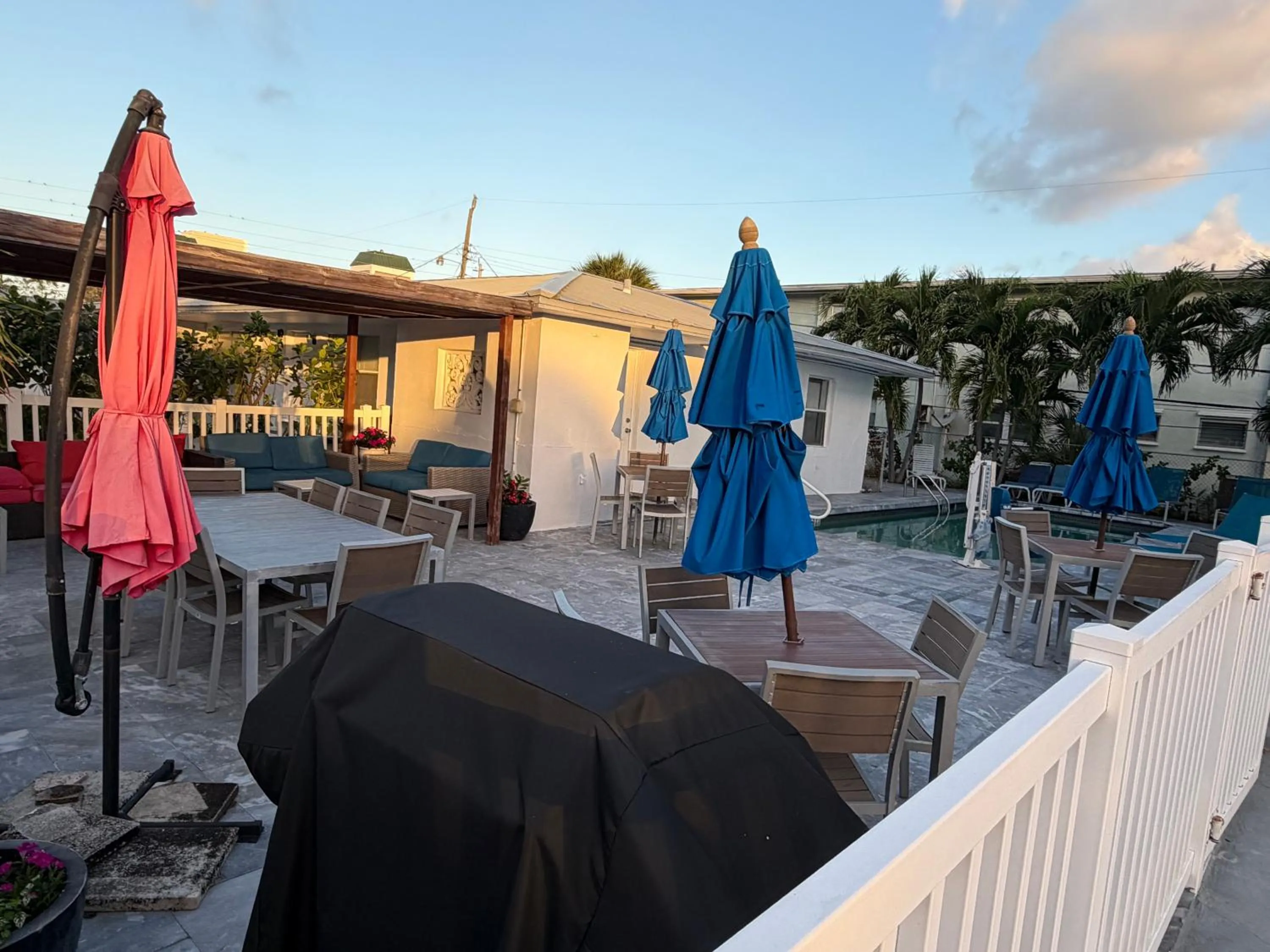 Pool view in Pelican By The Sea
