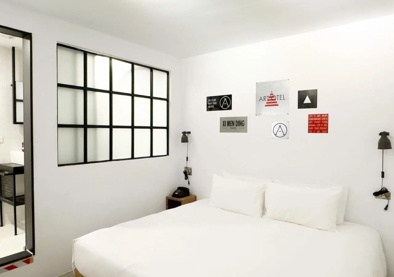Bedroom, Bed in ART'OTEL Ximending TAIPEI