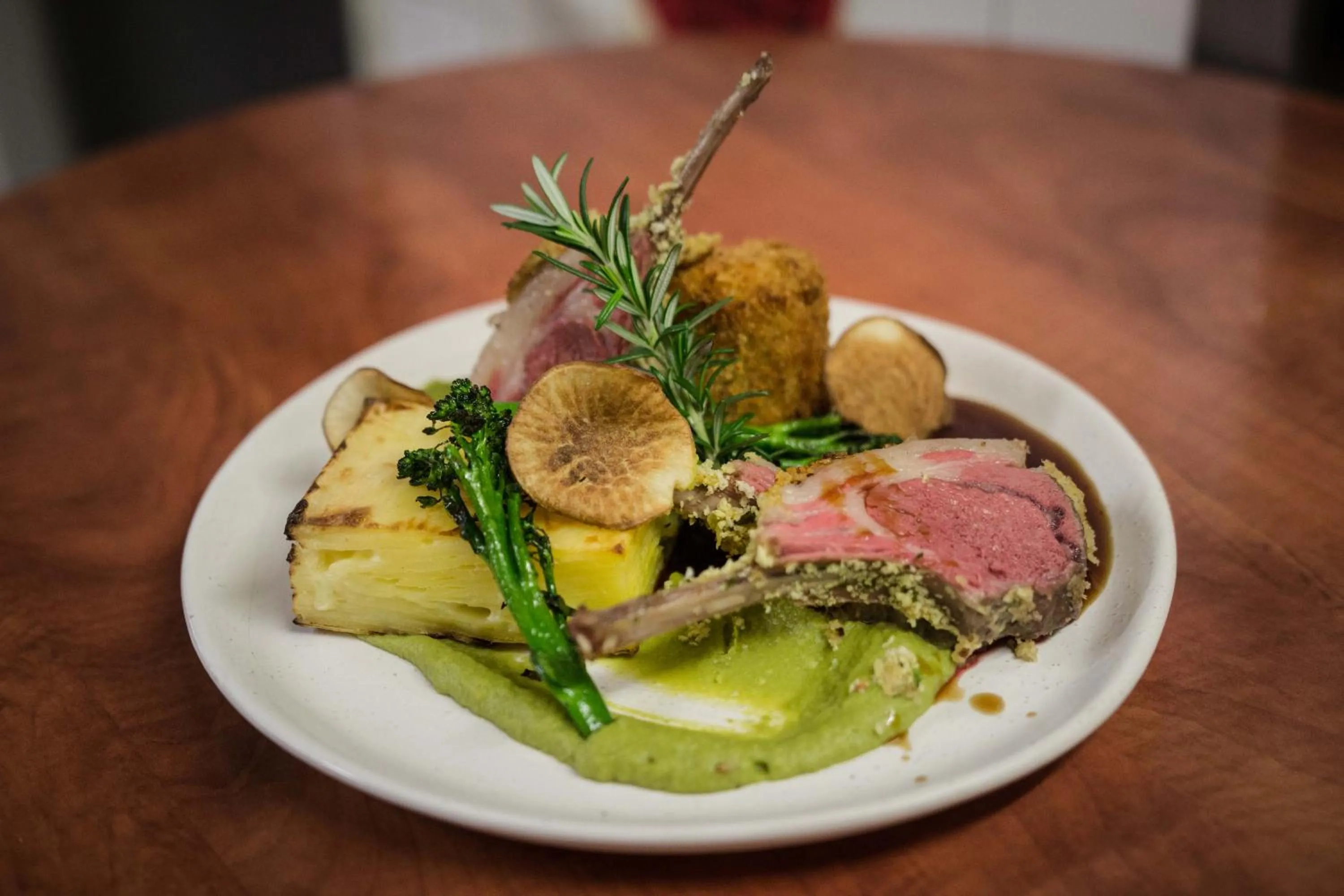 Food close-up in Dampier Mermaid Hotel Karratha