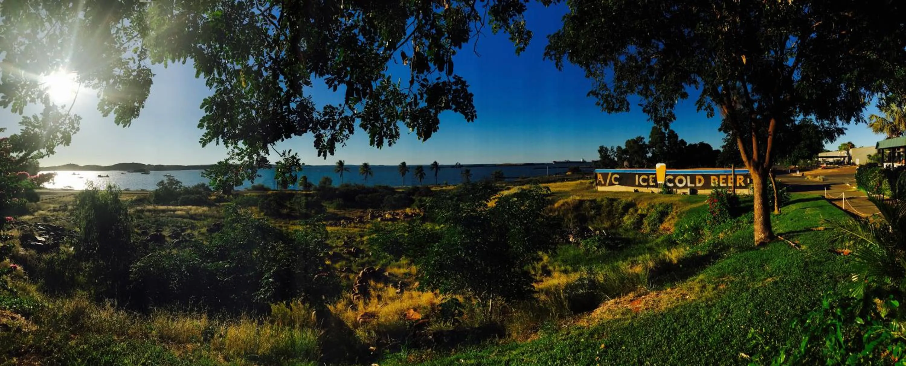 Garden view in Dampier Mermaid Hotel Karratha