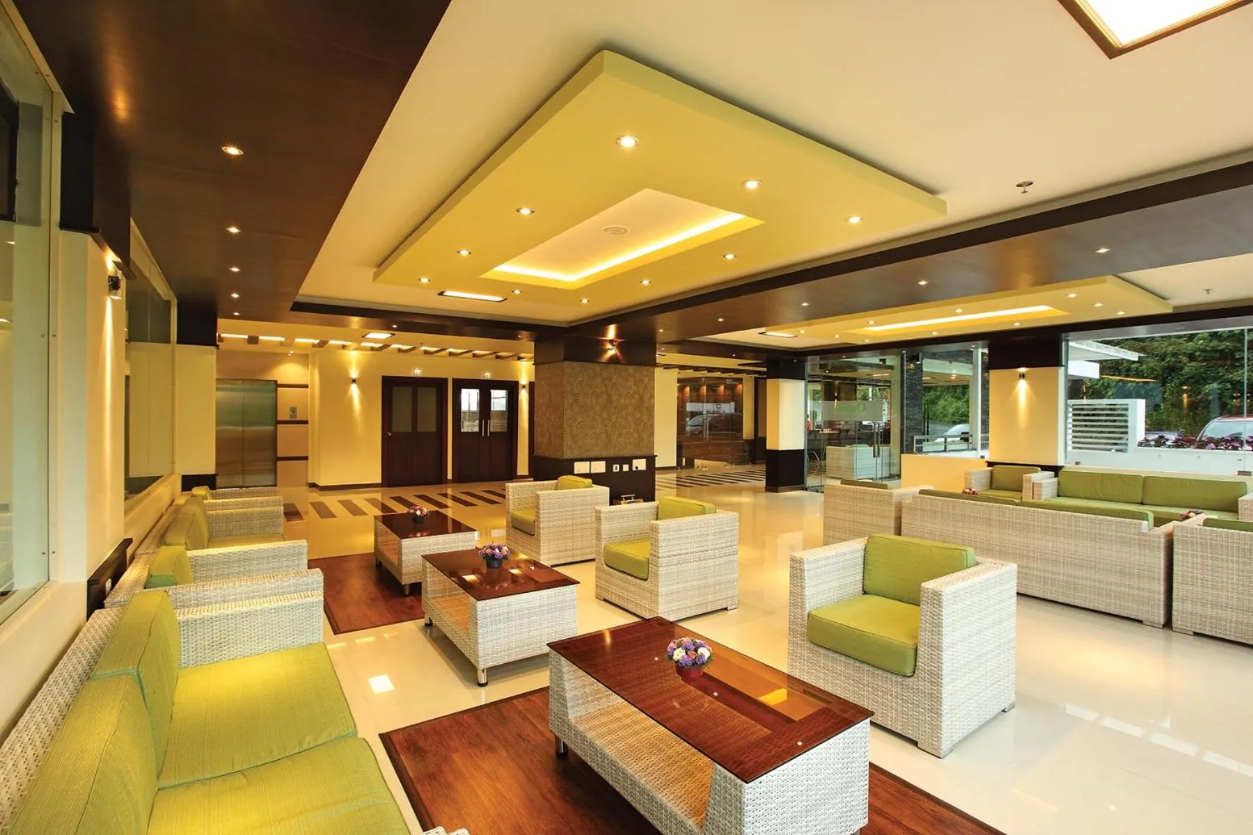 Lobby or reception in Gokulam Park Munnar