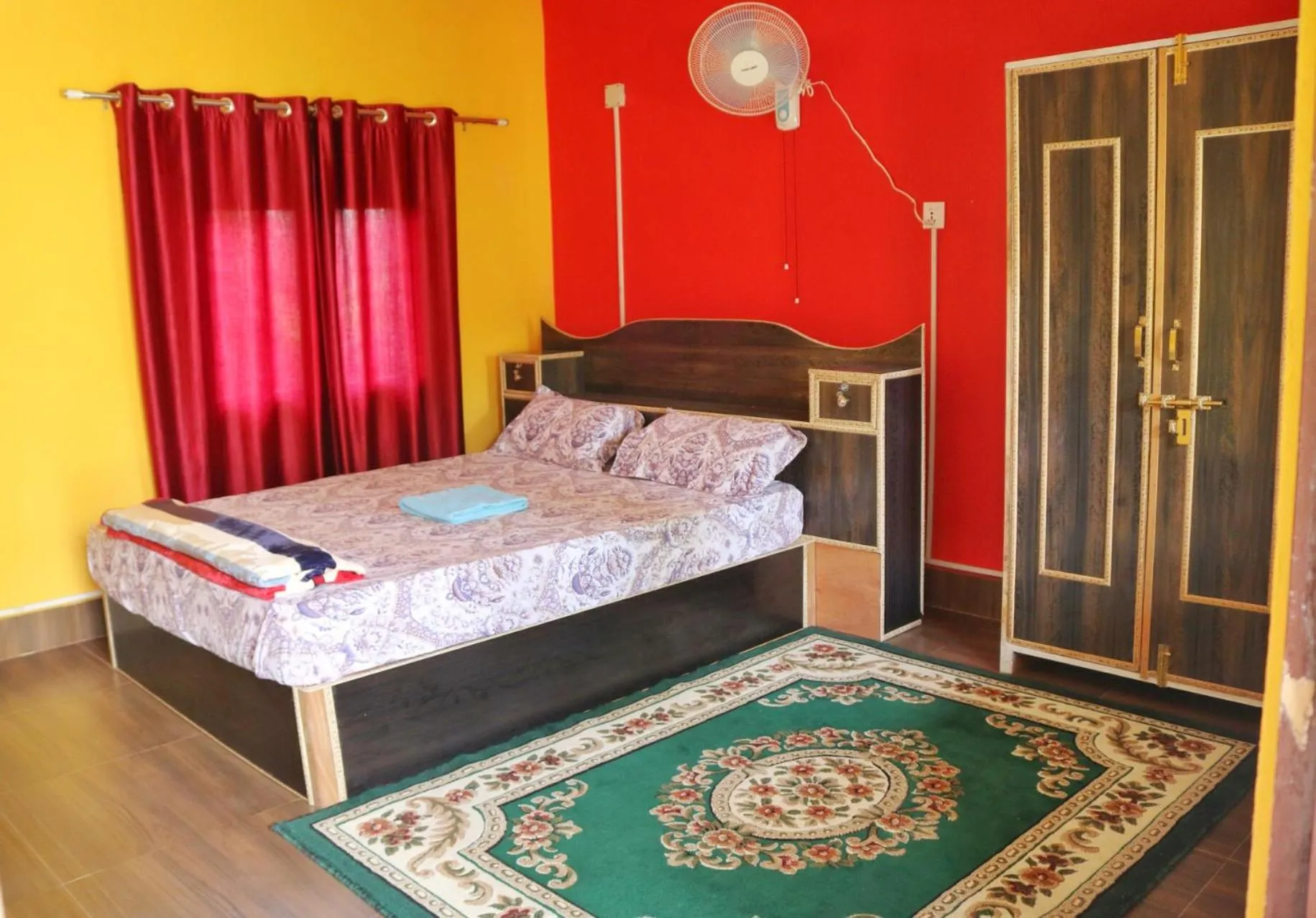 Bed in Bardia Kingfisher Resort