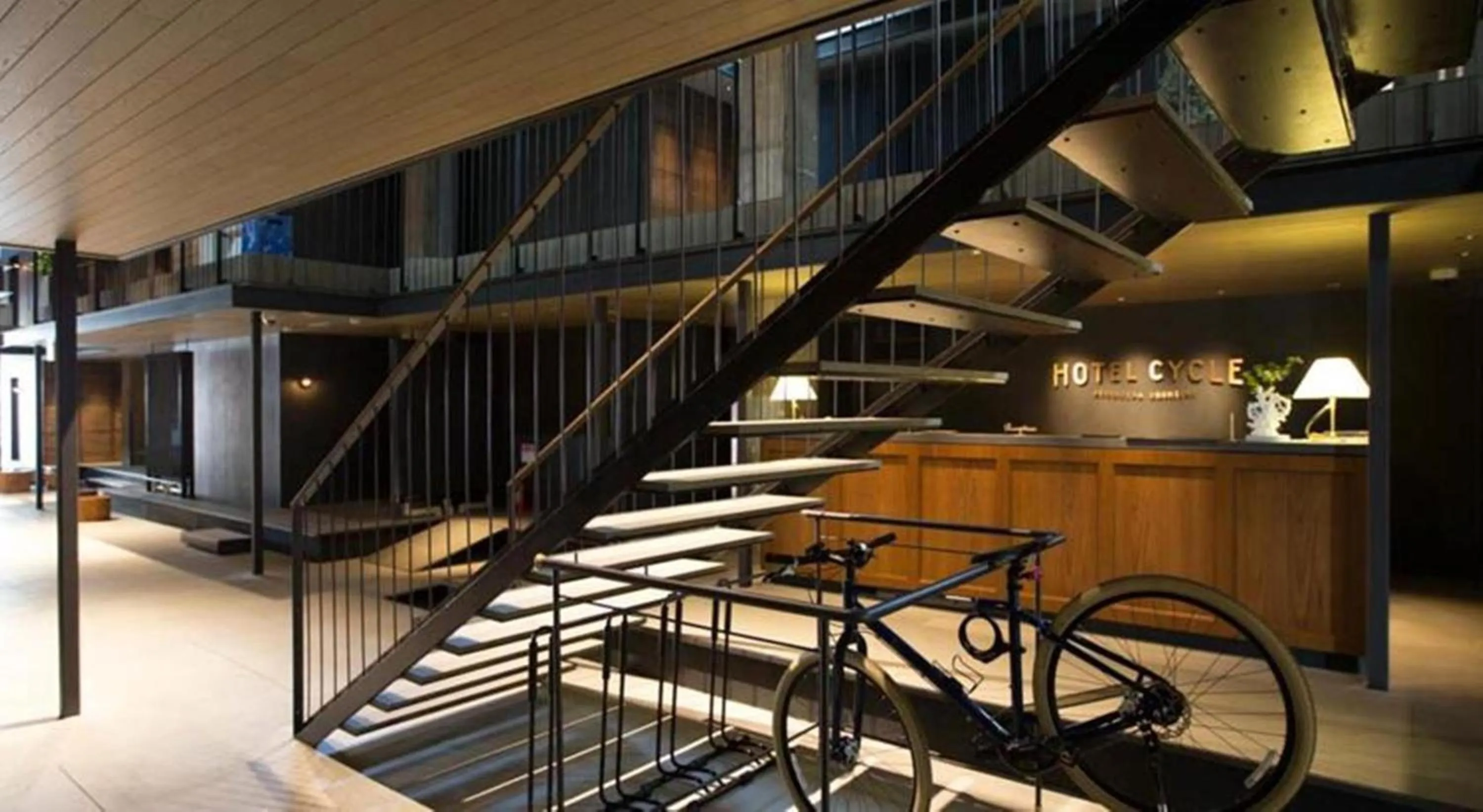 Lobby or reception in Hotel Cycle
