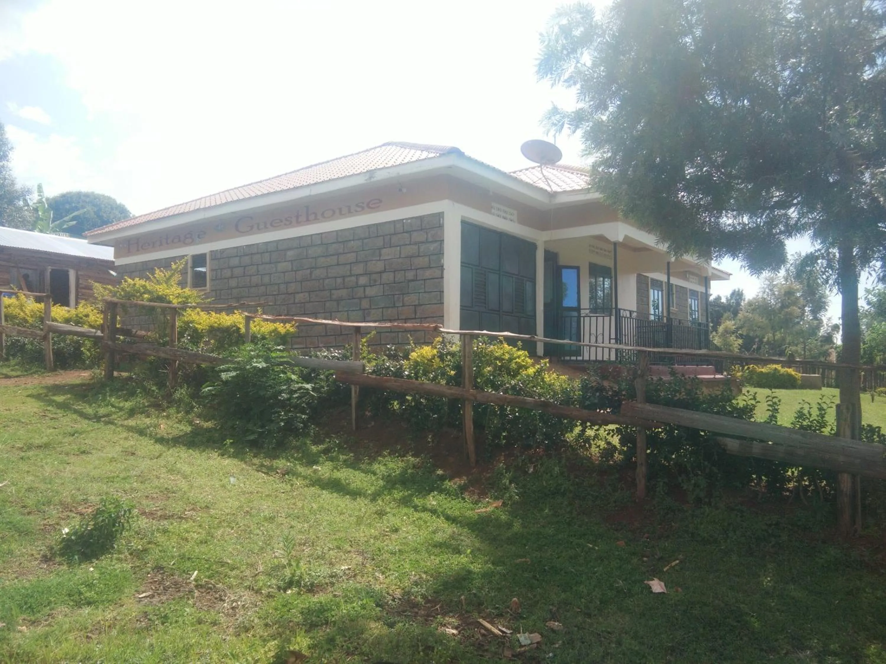 Garden view in Heritage GuestHouse Kapchorwa