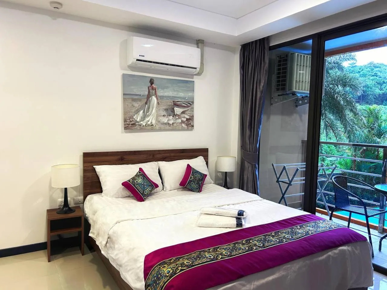 Bed in Nai Harn Condominium