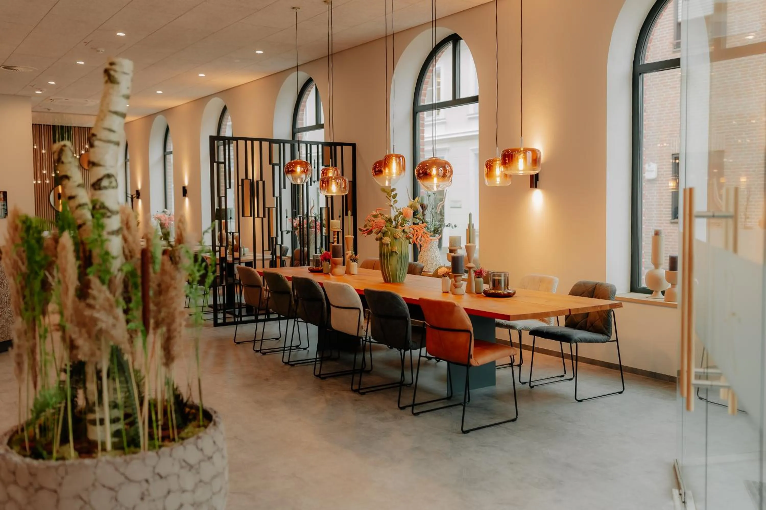 Lobby or reception in Stadthöfe Rhede by Hackmann