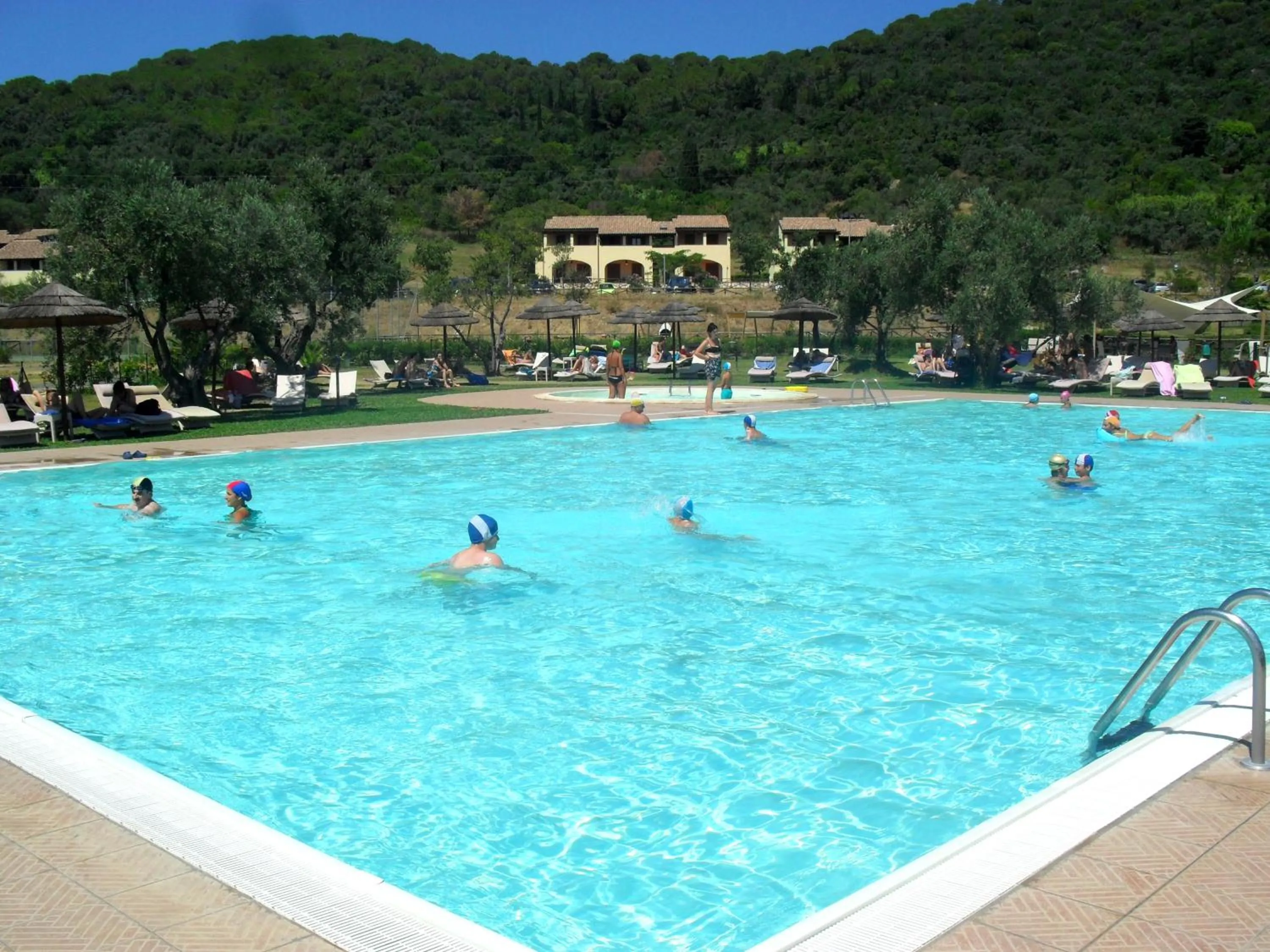 Swimming pool in Le Corti Di Montepitti