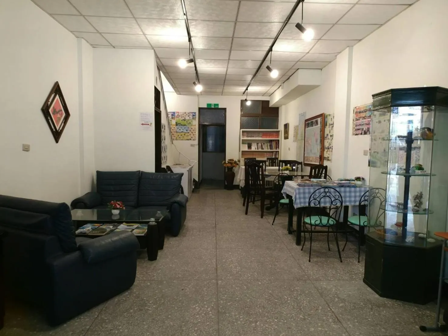 Communal lounge/ TV room in Love Hualien Hostel