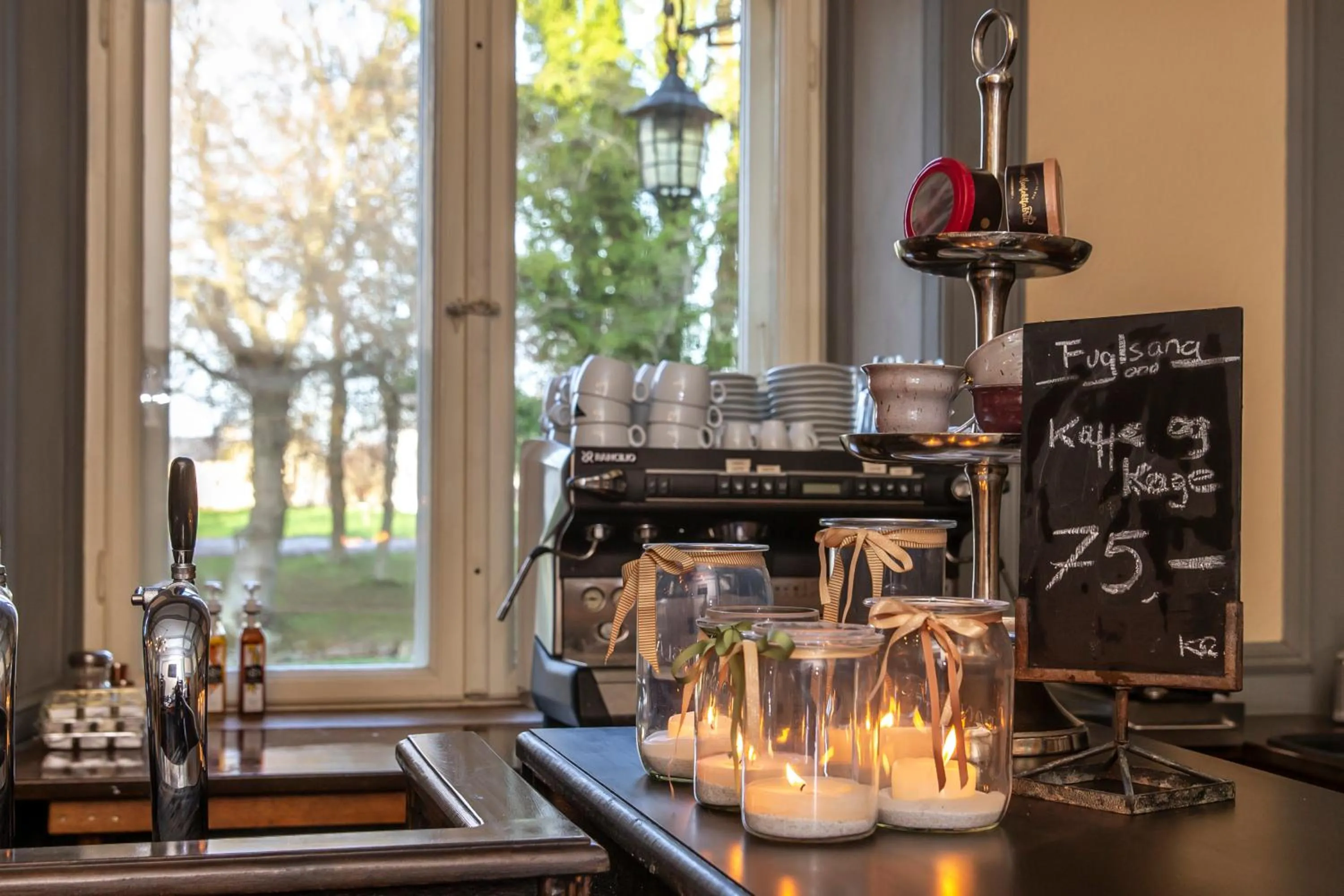 Restaurant/places to eat in Fuglsang Herregaard Hotel