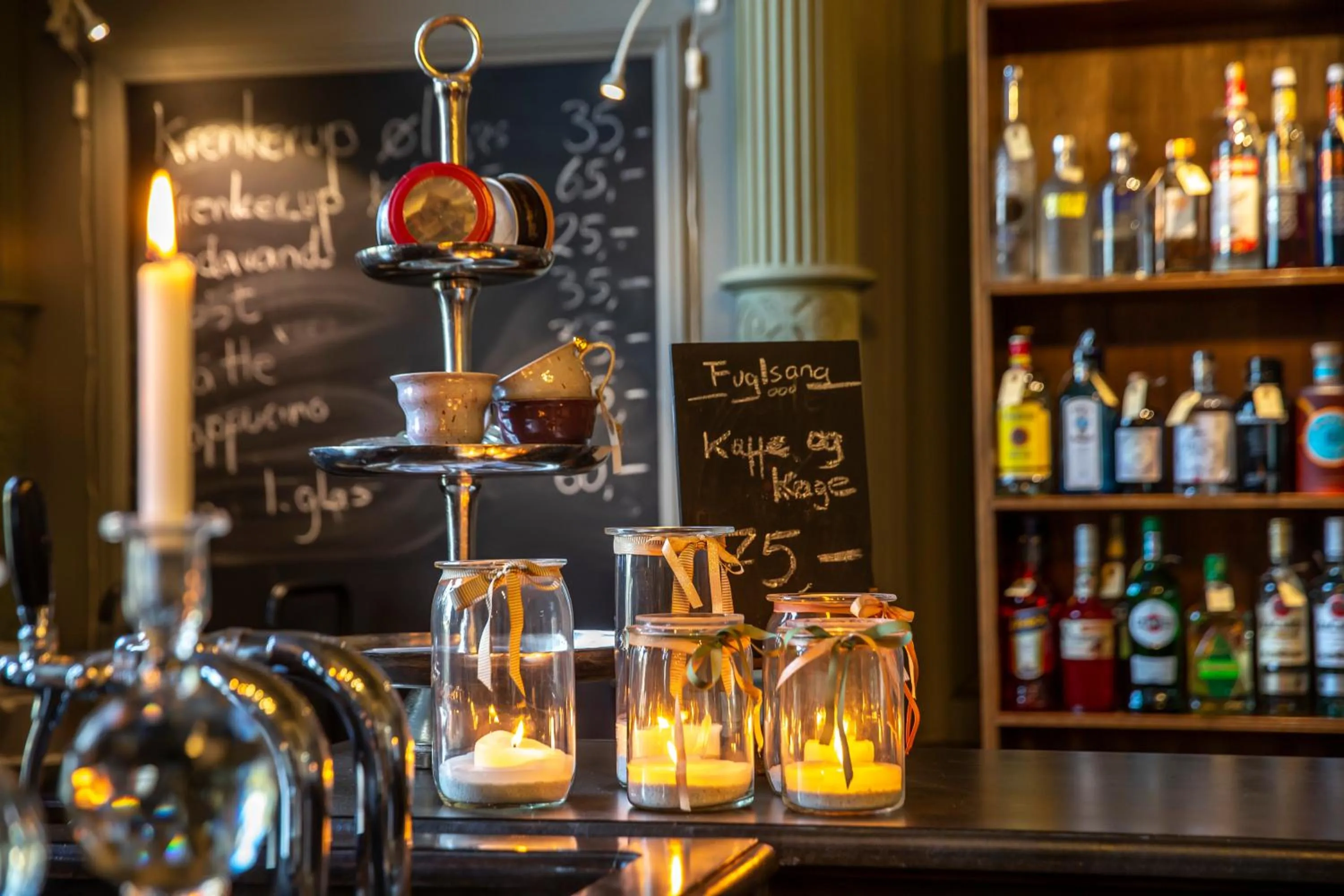 Restaurant/places to eat in Fuglsang Herregaard Hotel