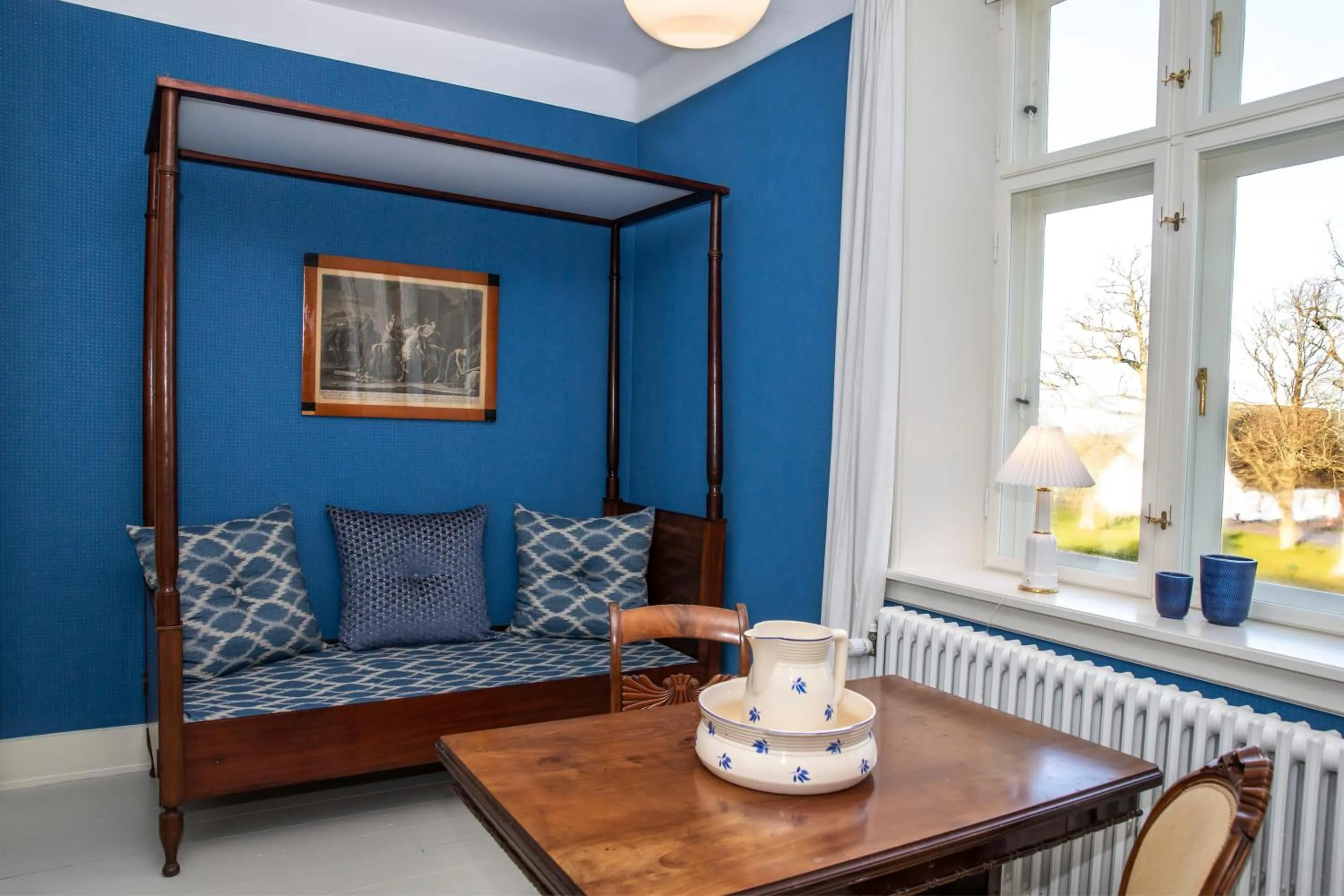 Decorative detail in Fuglsang Herregaard Hotel